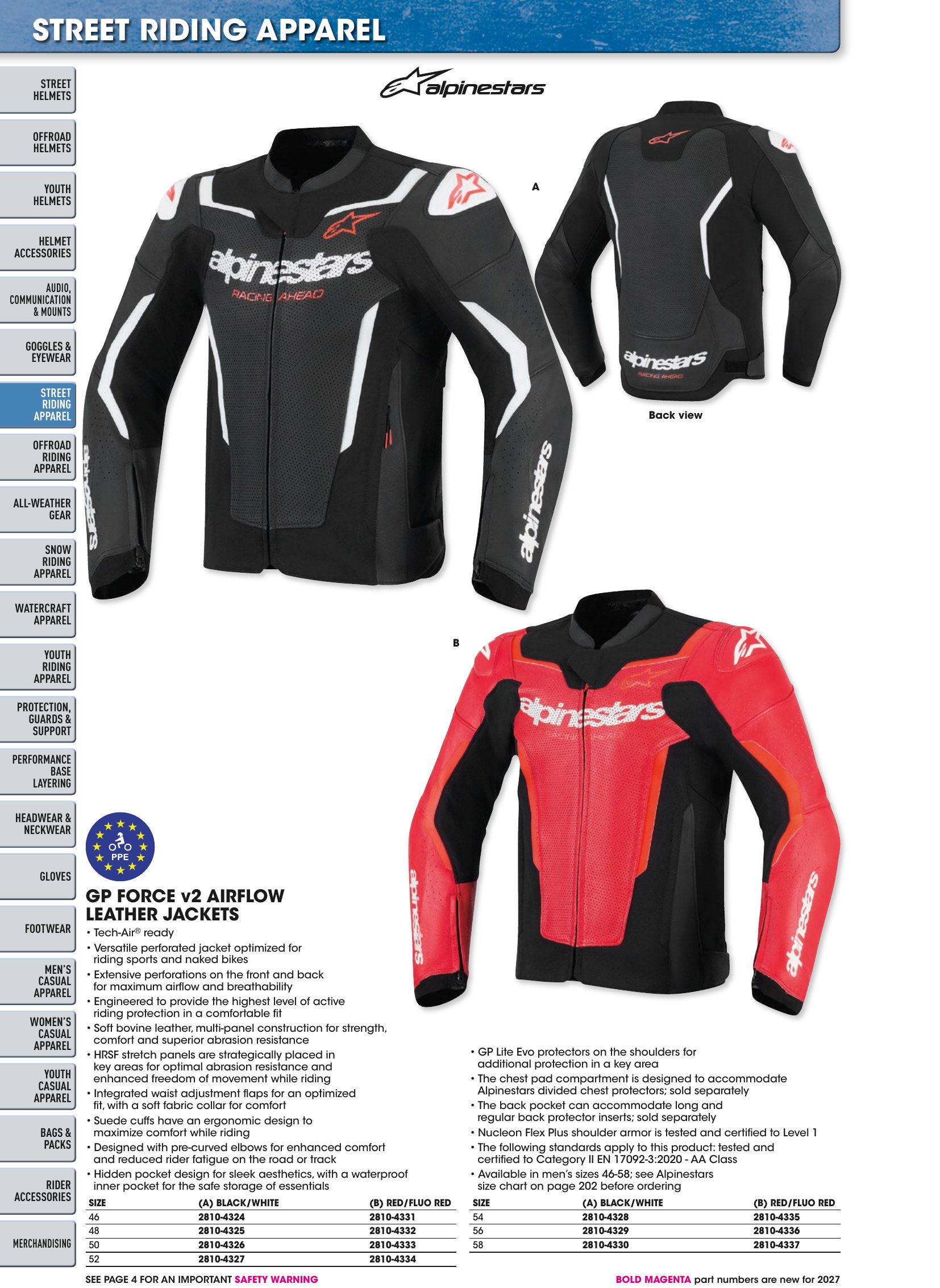 Helmet & Apparel 2027, page 174