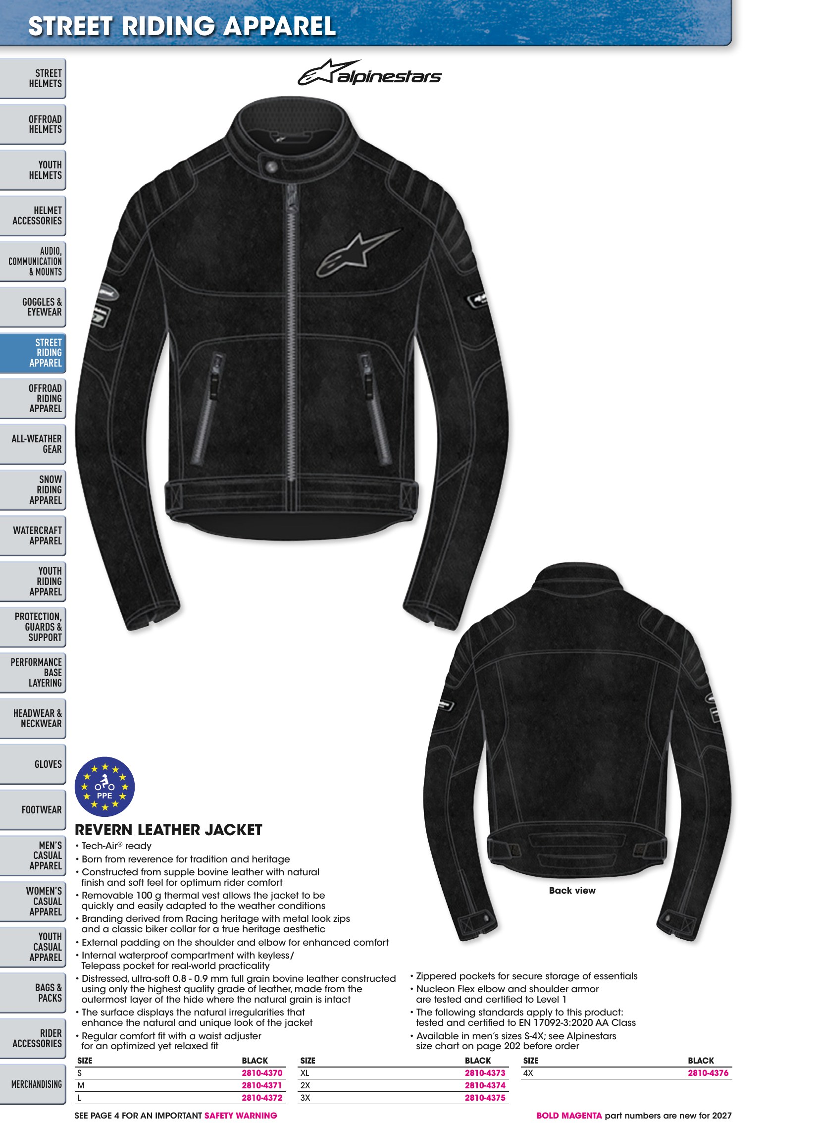 Helmet & Apparel 2027, page 178