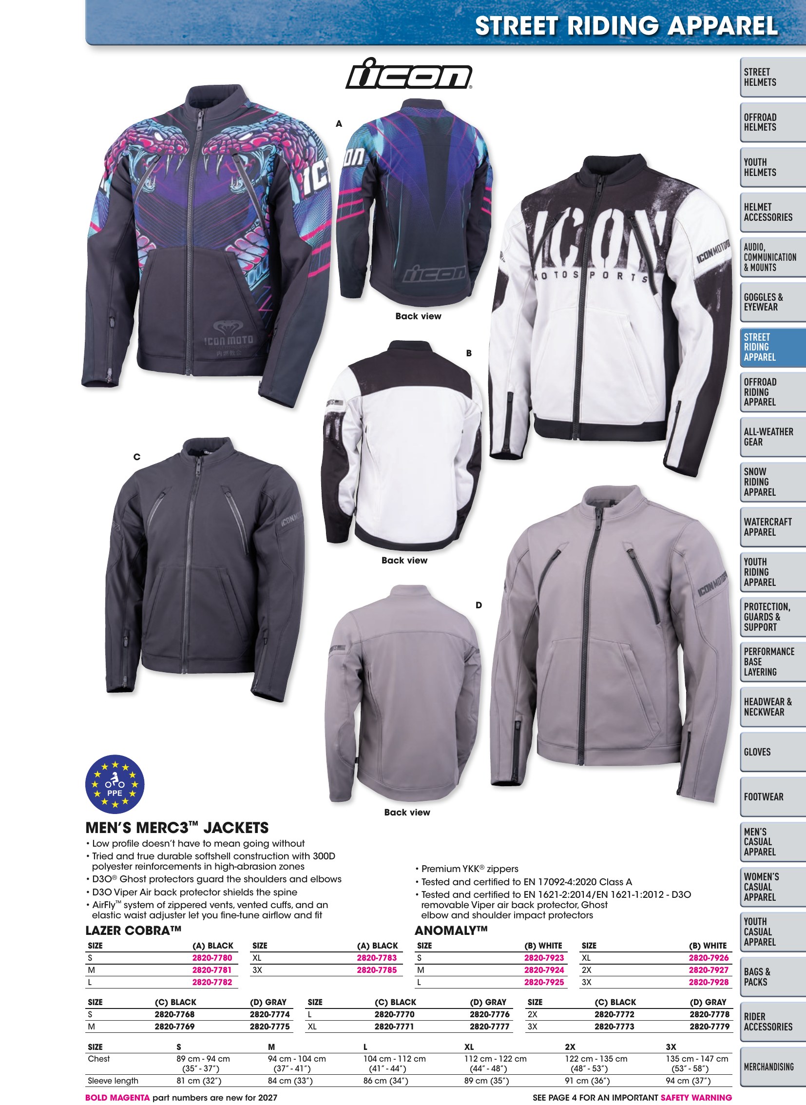 Helmet & Apparel 2027, page 205