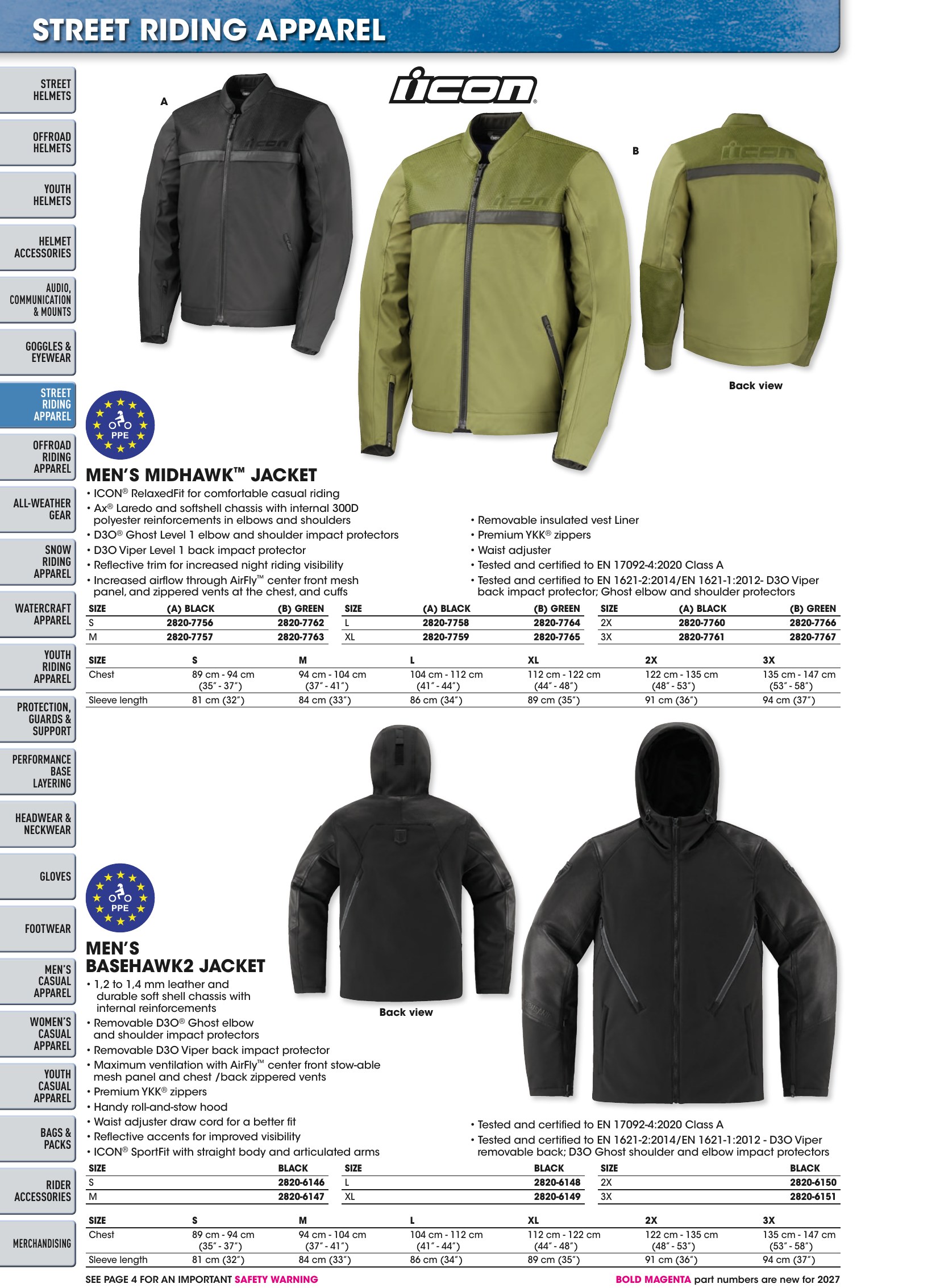 Helmet & Apparel 2027, page 206