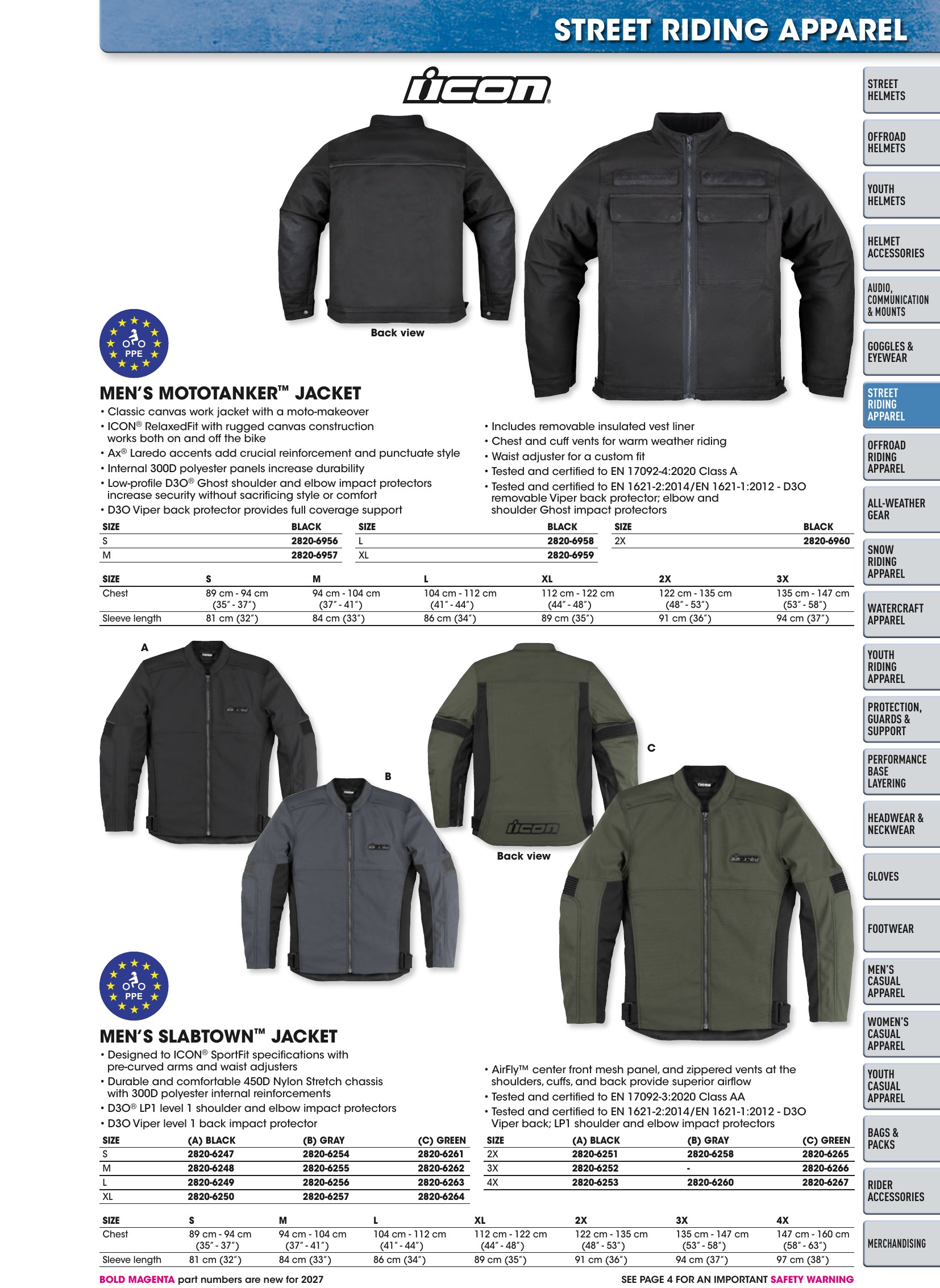 Helmet & Apparel 2027, page 207