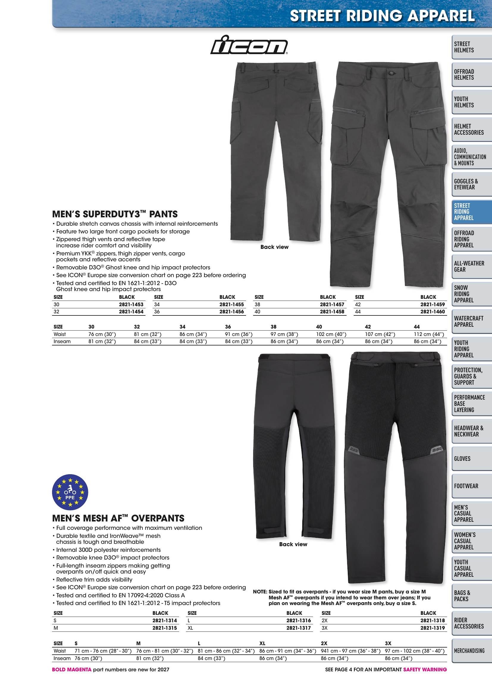 Helmet & Apparel 2027, page 217