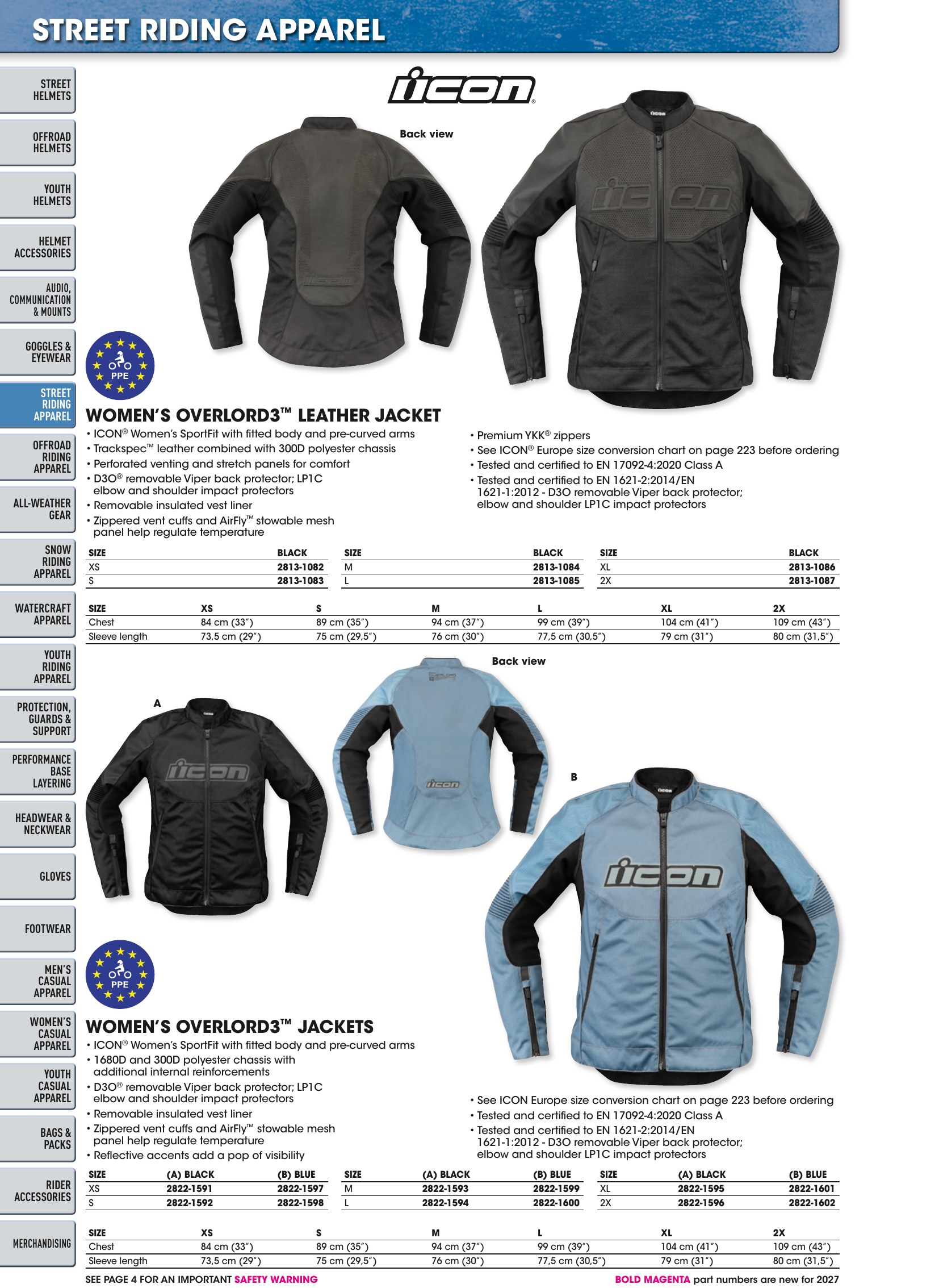 Helmet & Apparel 2027, page 220