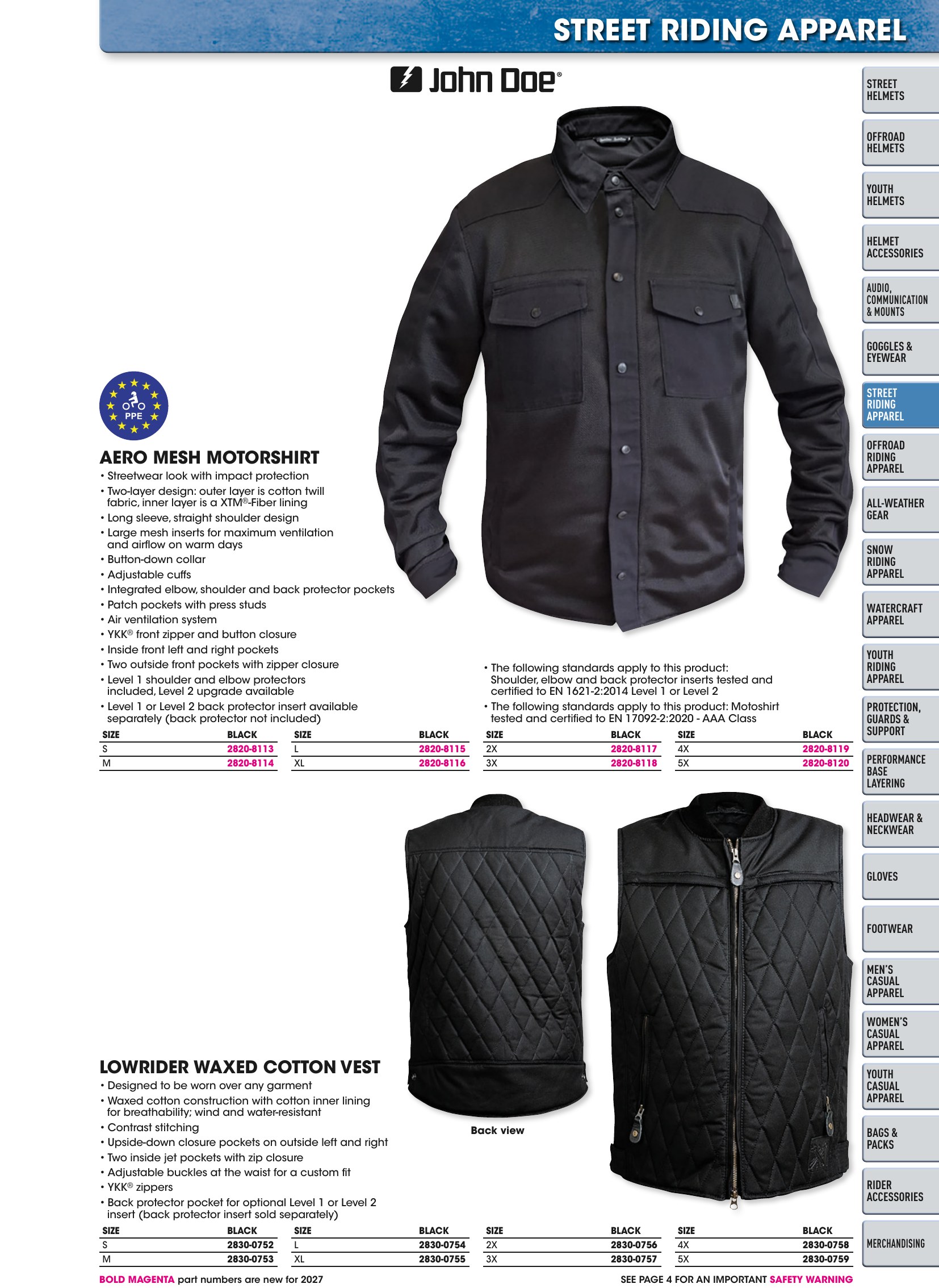 Helmet & Apparel 2027, page 233