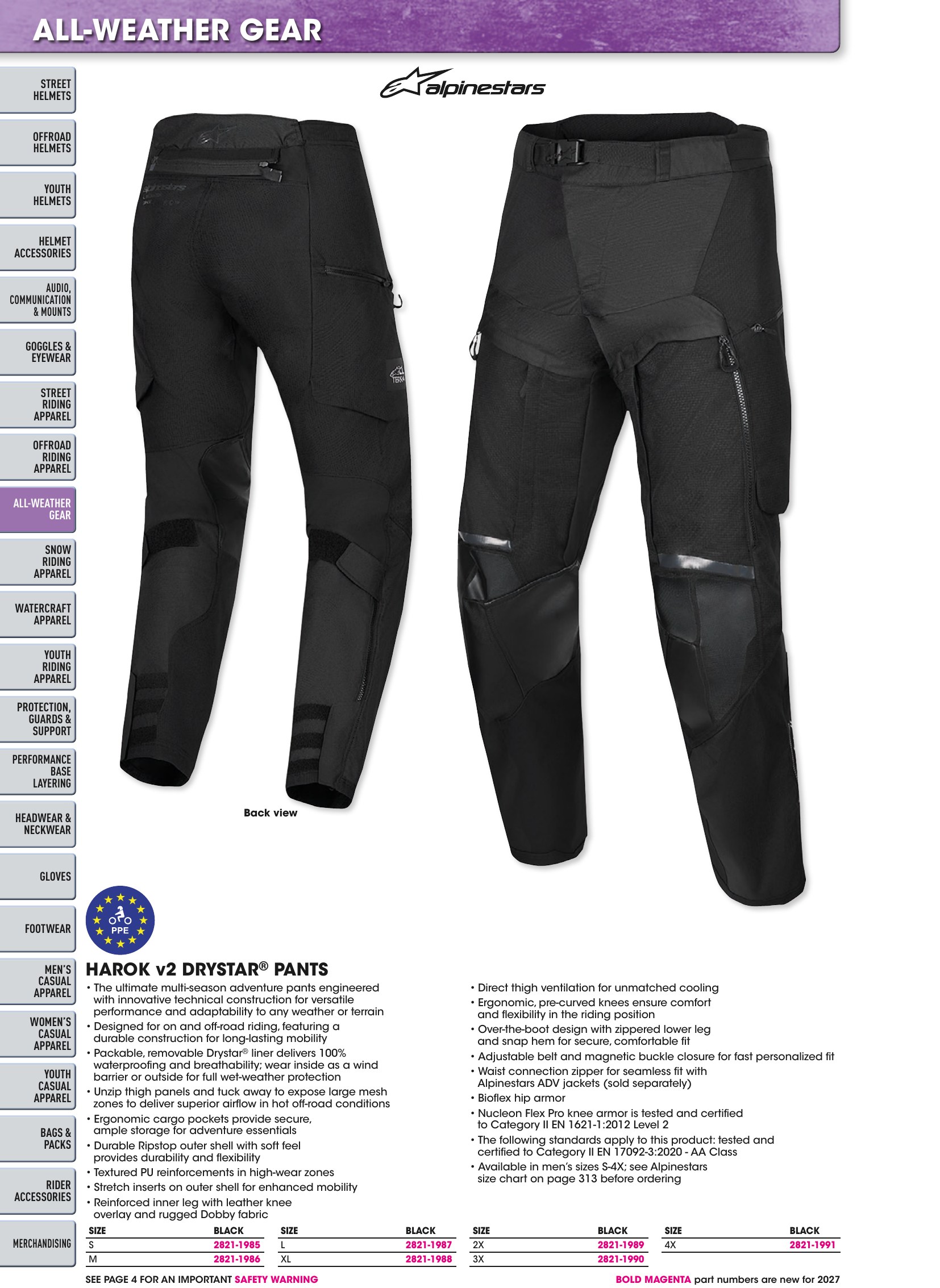 Helmet & Apparel 2027, page 290