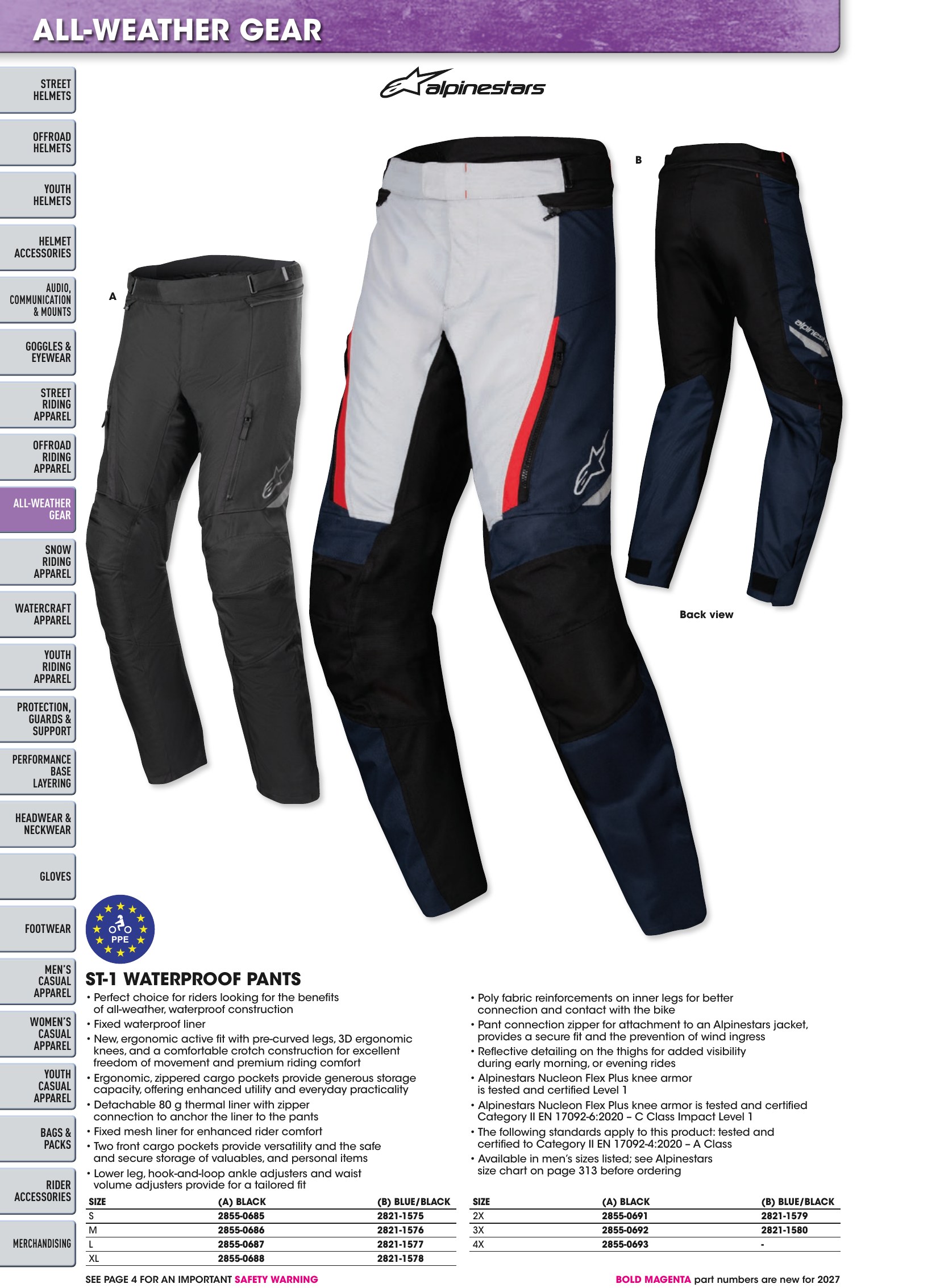 Helmet & Apparel 2027, page 300