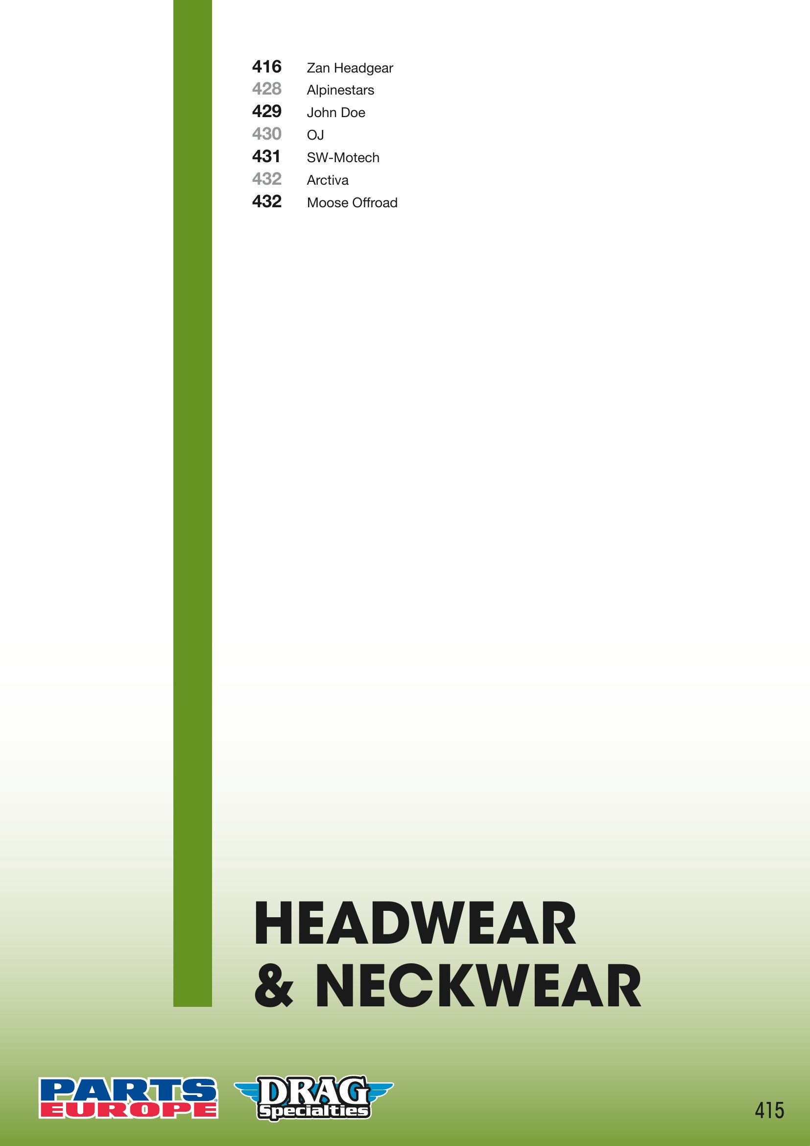 Helmet & Apparel 2027, page 415