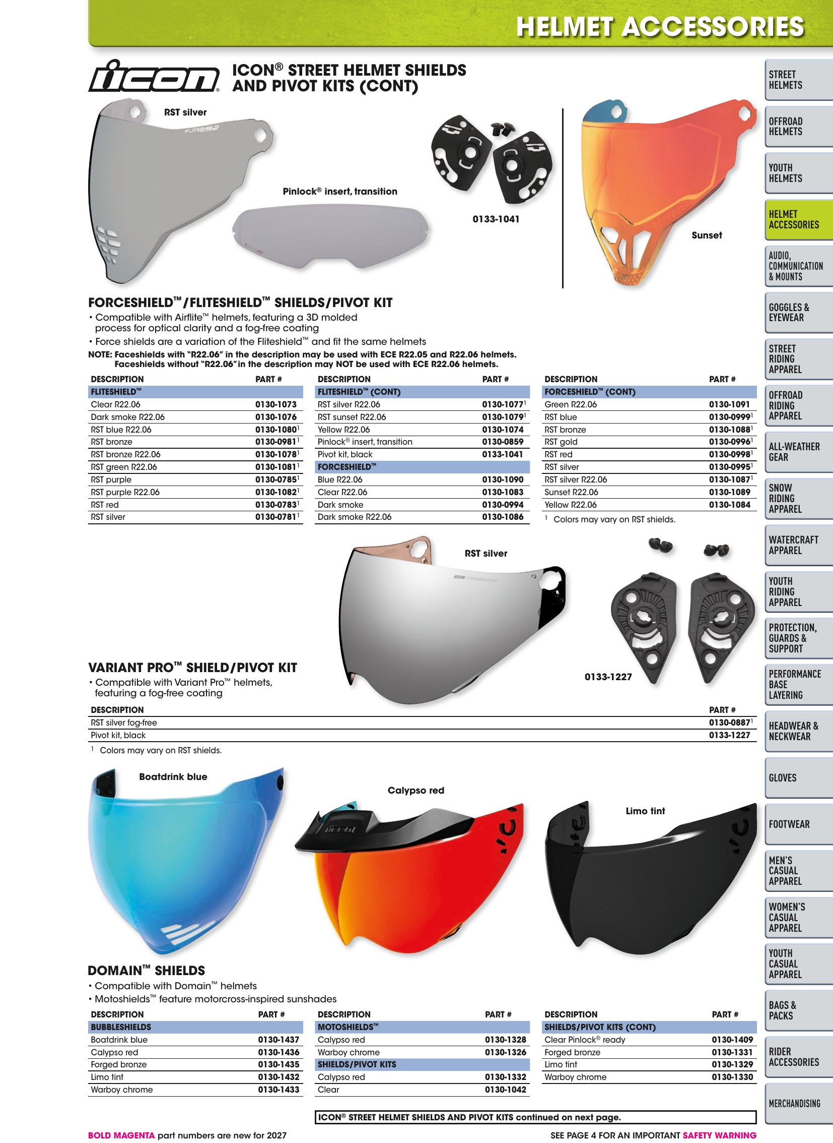 Helmet & Apparel 2027, page 97