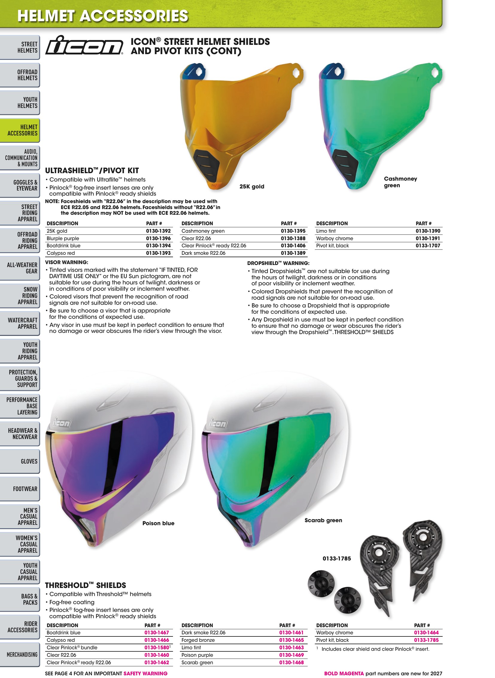 Helmet & Apparel 2027, page 98