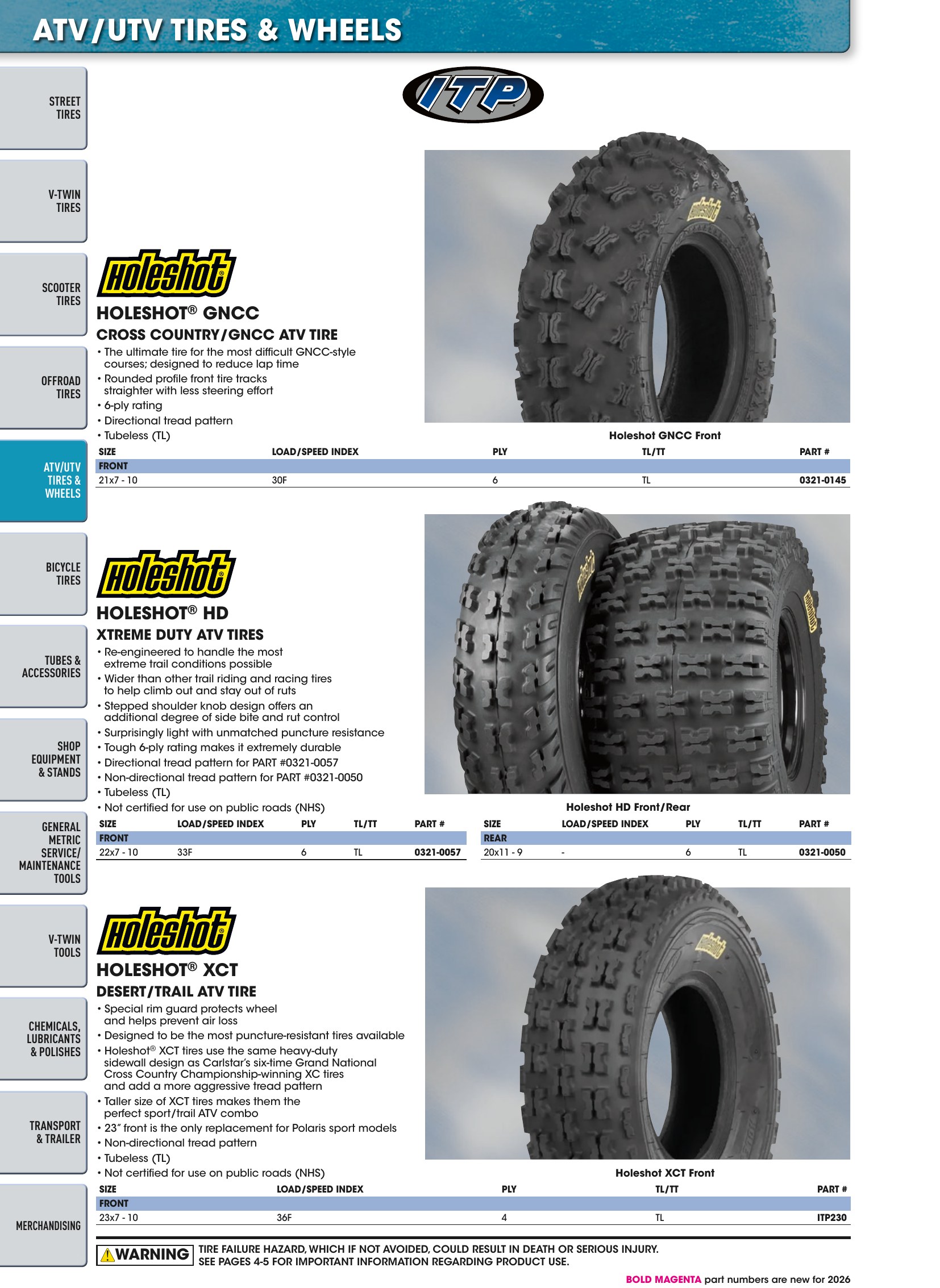 Tires, Tools & Chemicals, page 224