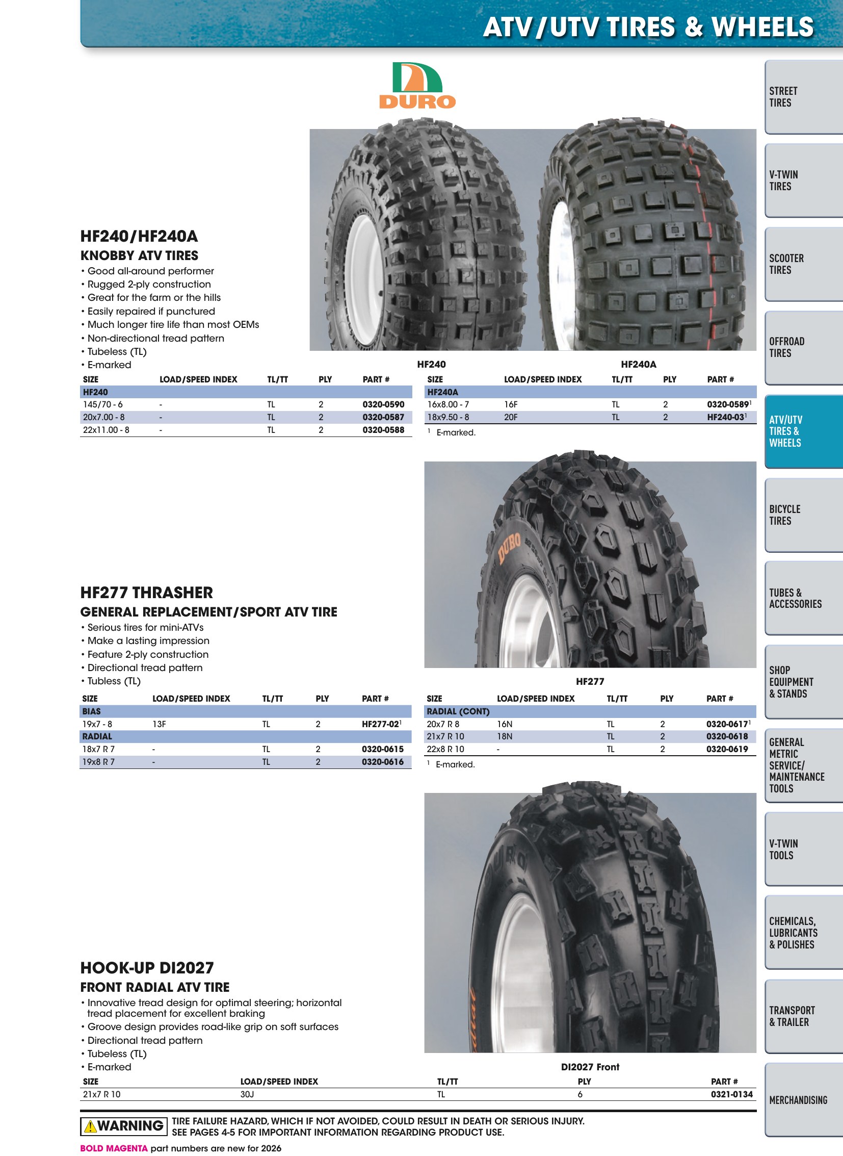 Tires, Tools & Chemicals, страница 227