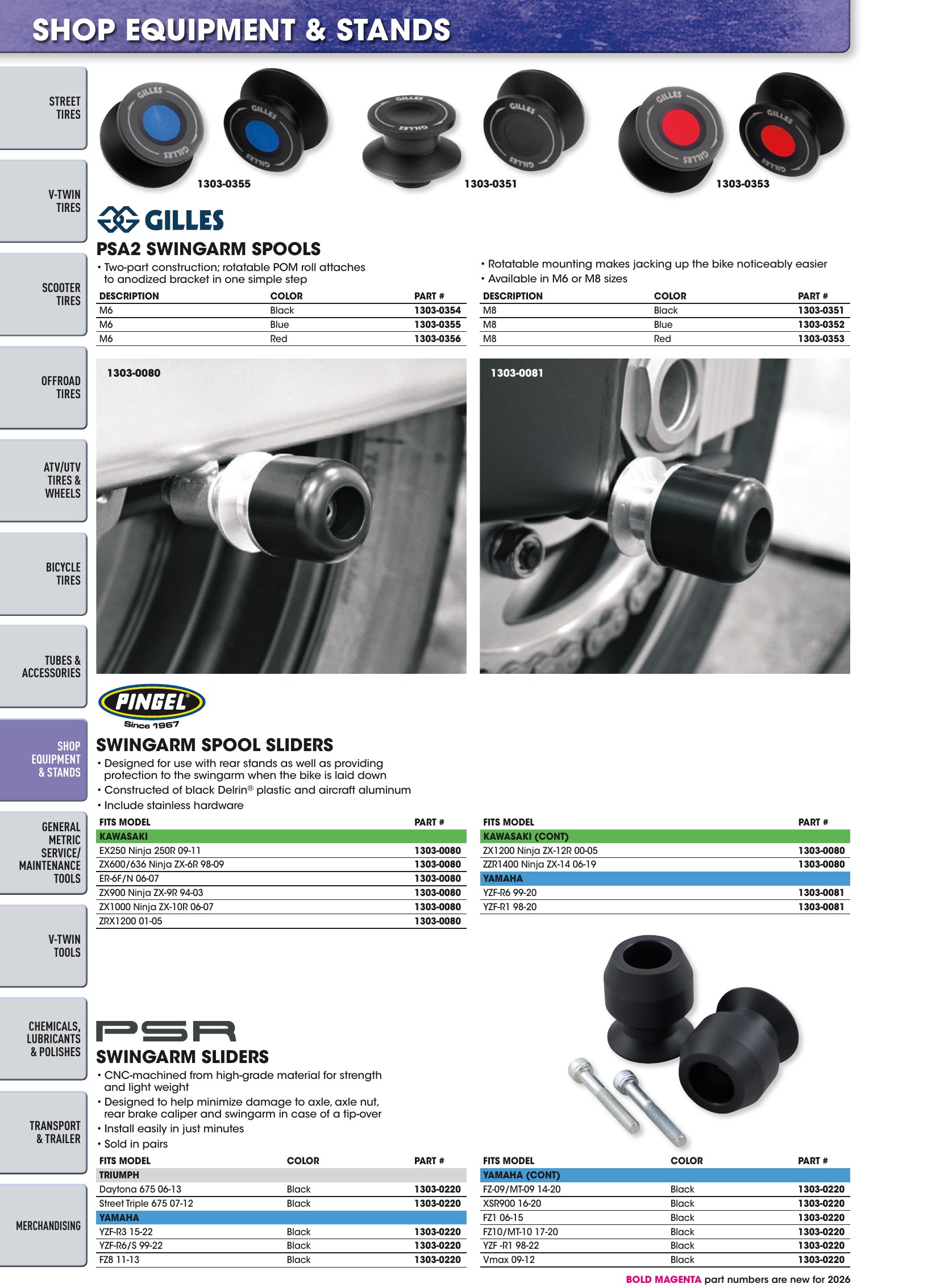 Tires, Tools & Chemicals, page 334