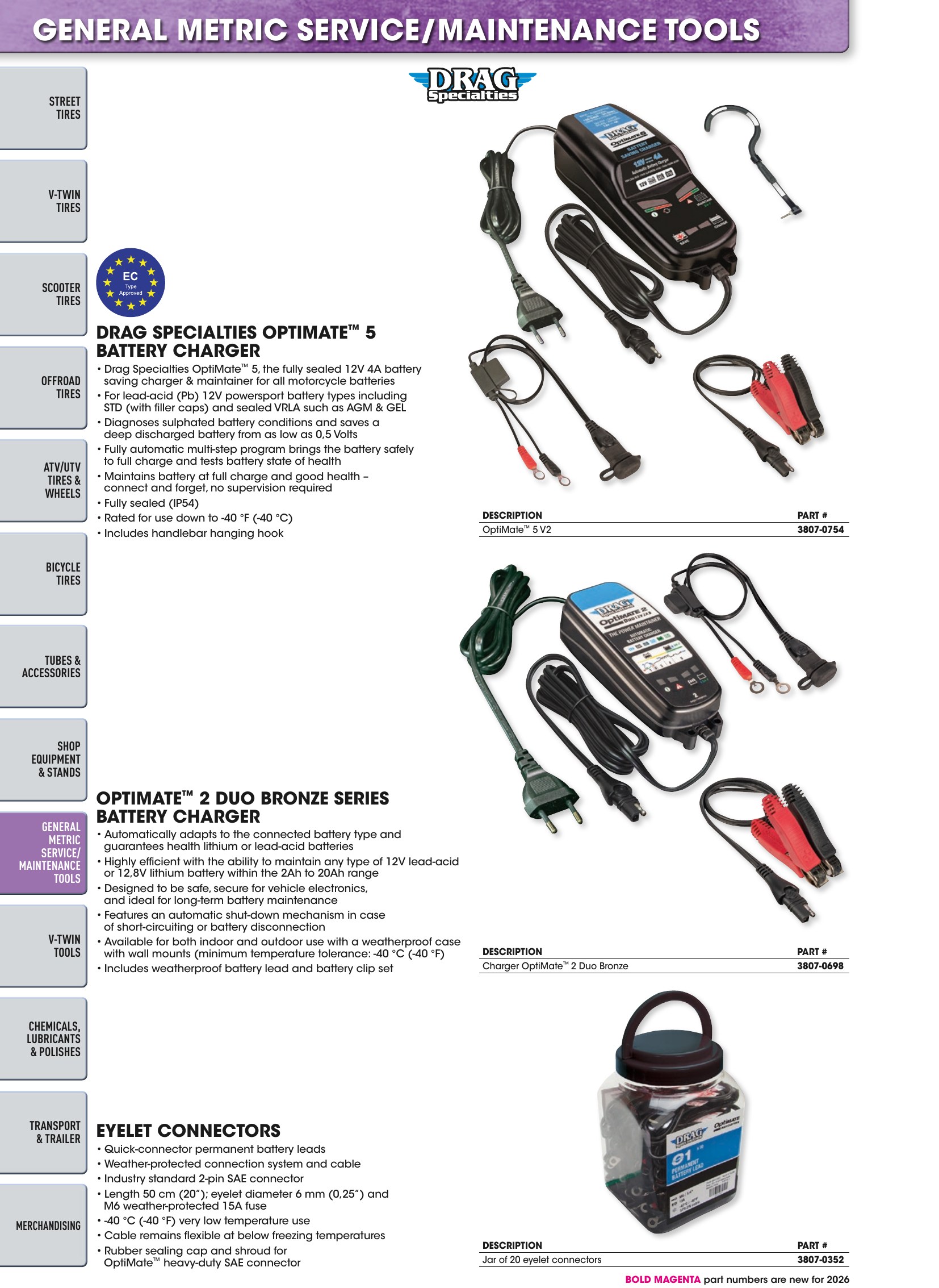 Tires, Tools & Chemicals, page 356