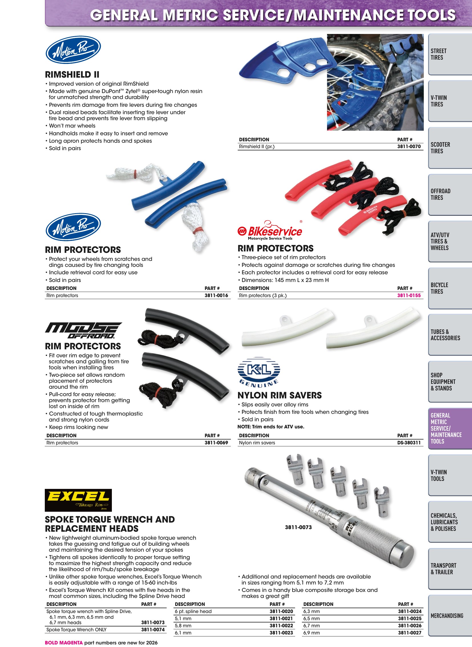 Tires, Tools & Chemicals, page 445