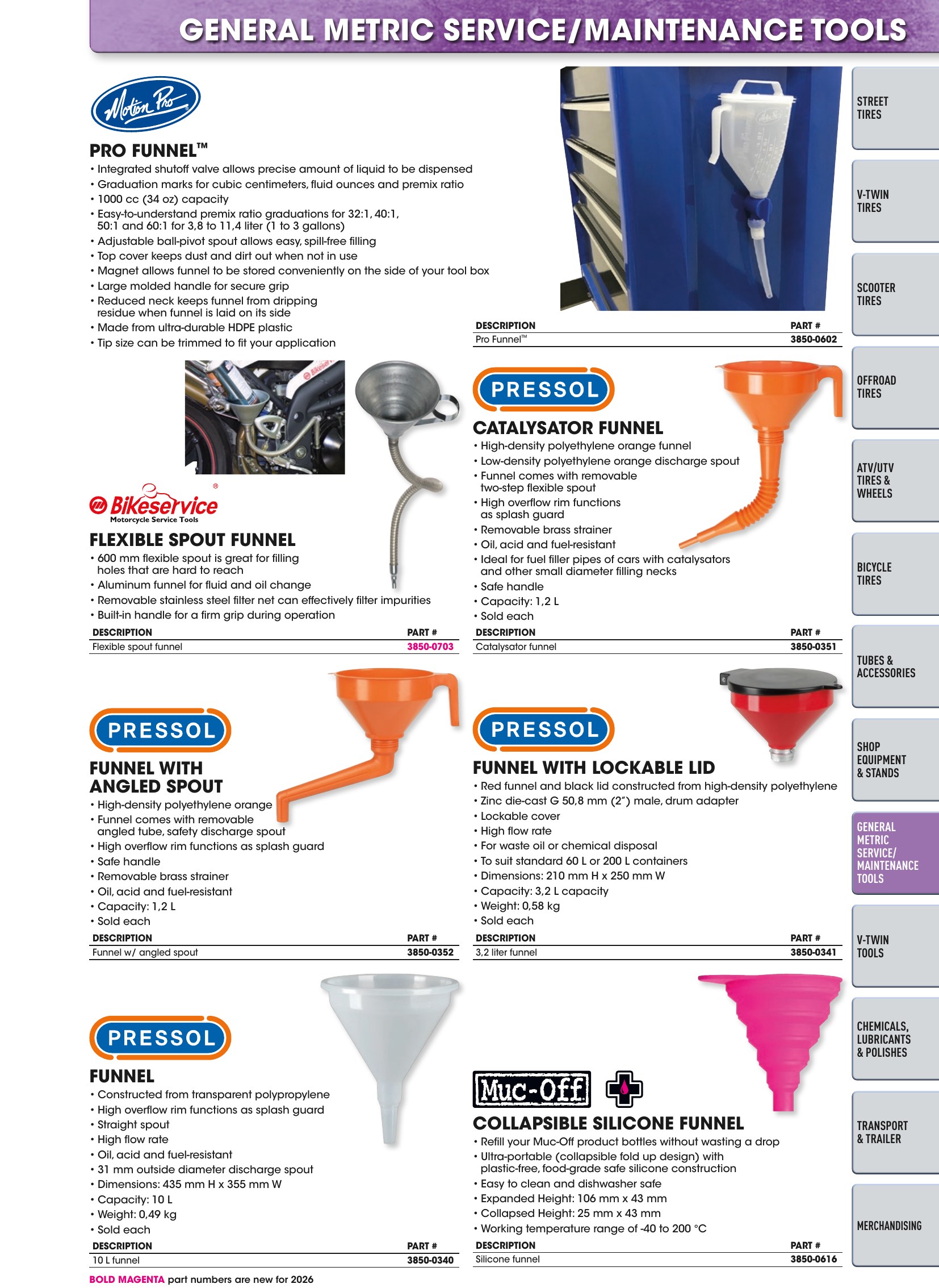 Tires, Tools & Chemicals, page 491
