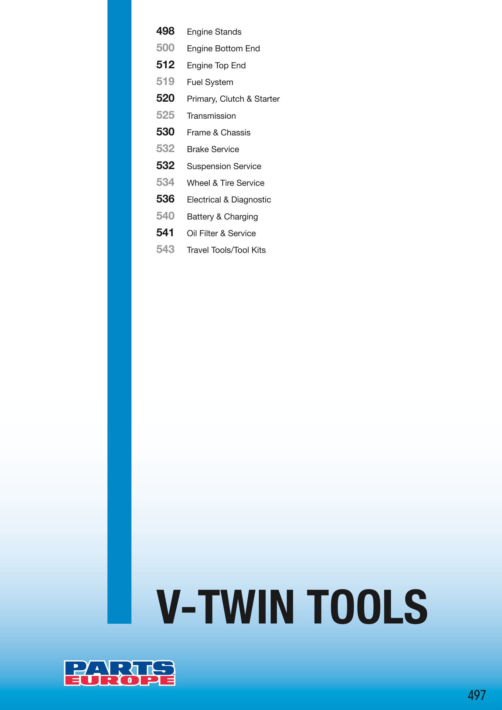 Tires, Tools & Chemicals, страница 497