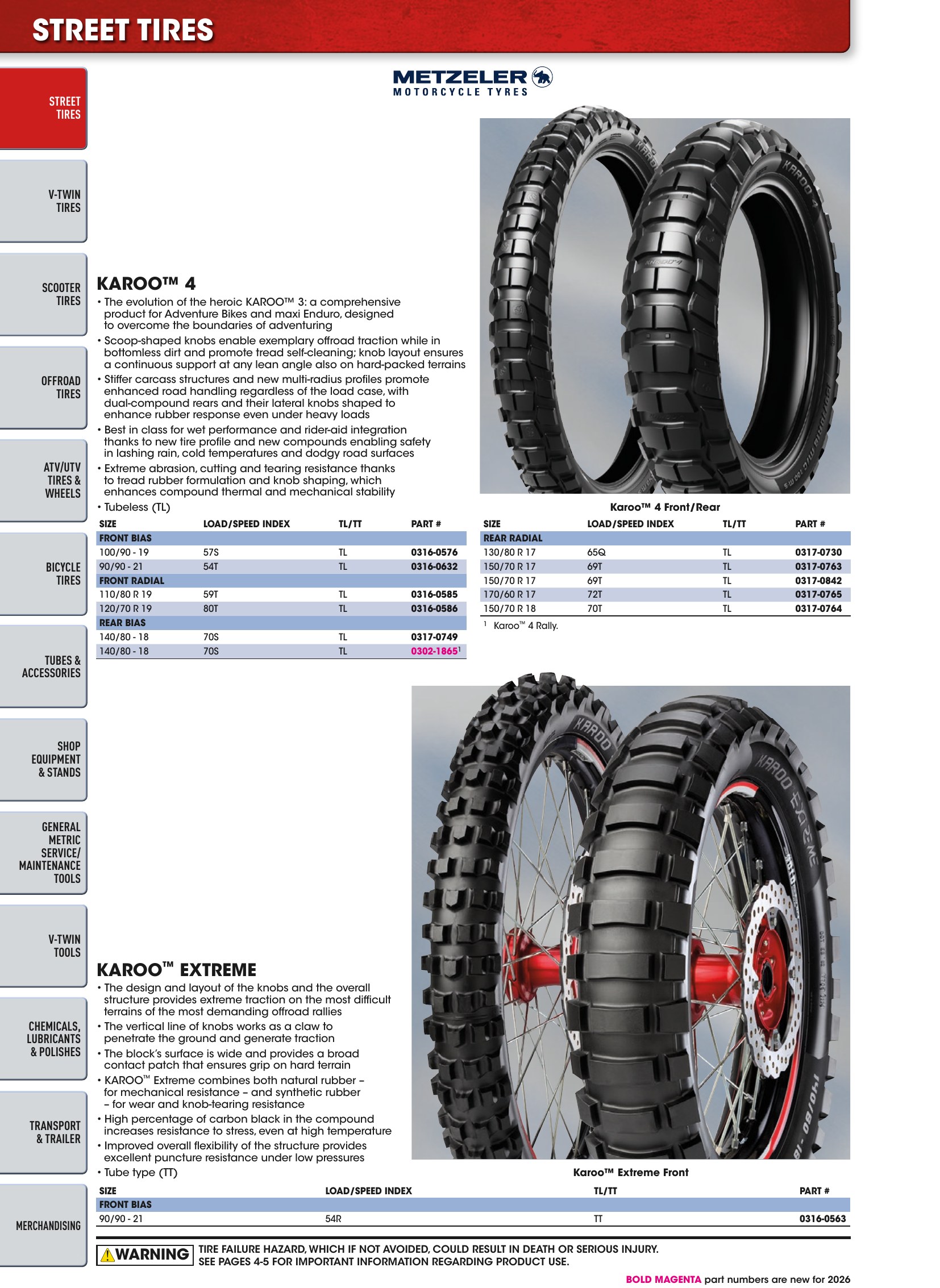 Tires, Tools & Chemicals, page 50