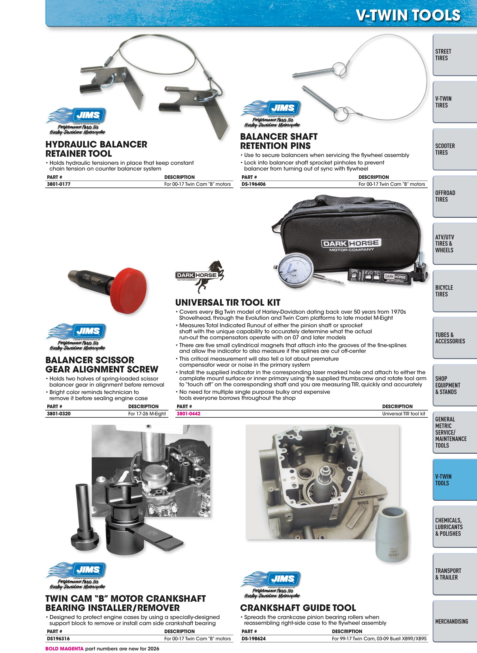 Tires, Tools & Chemicals, page 501