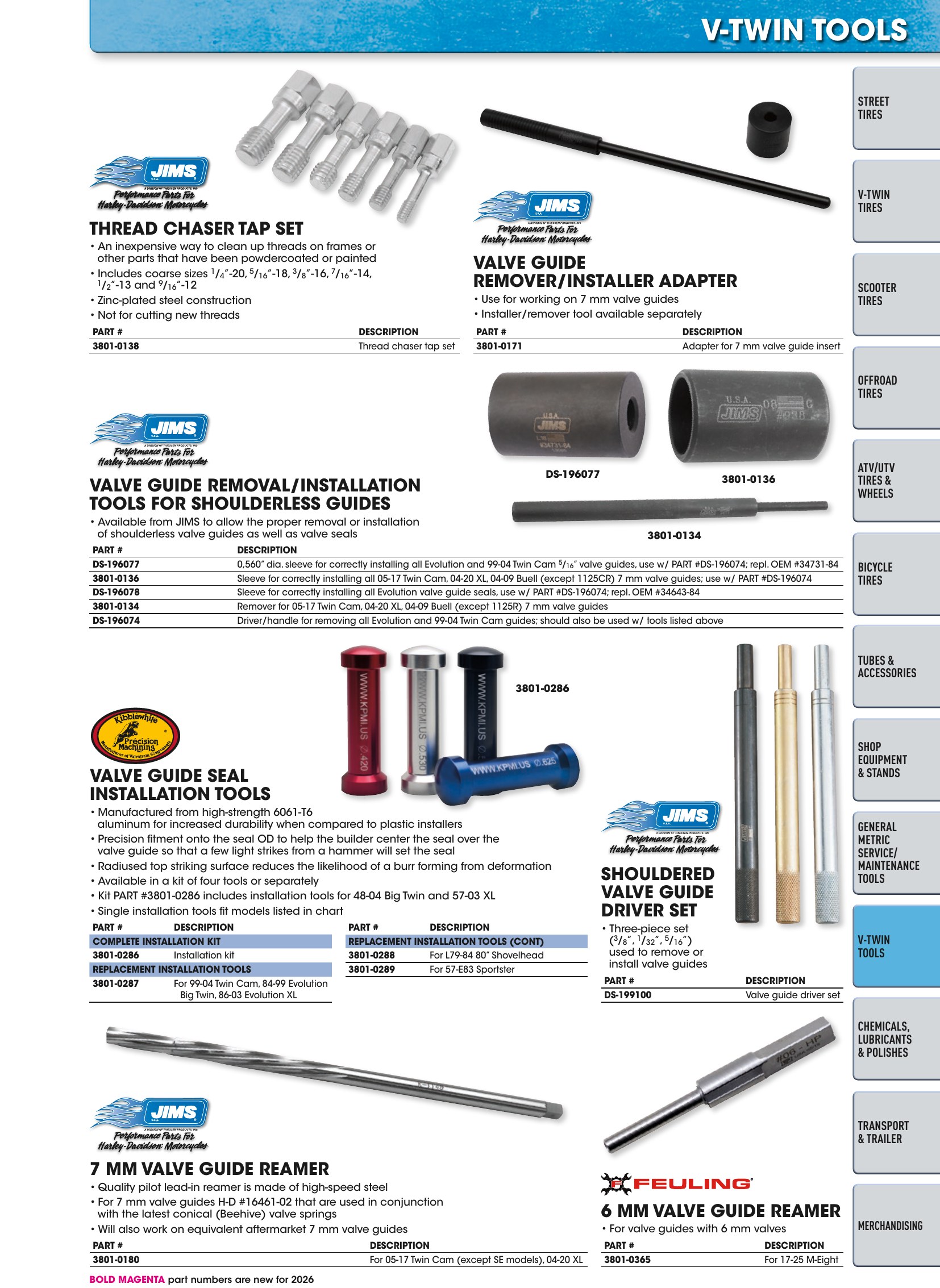 Tires, Tools & Chemicals, page 515
