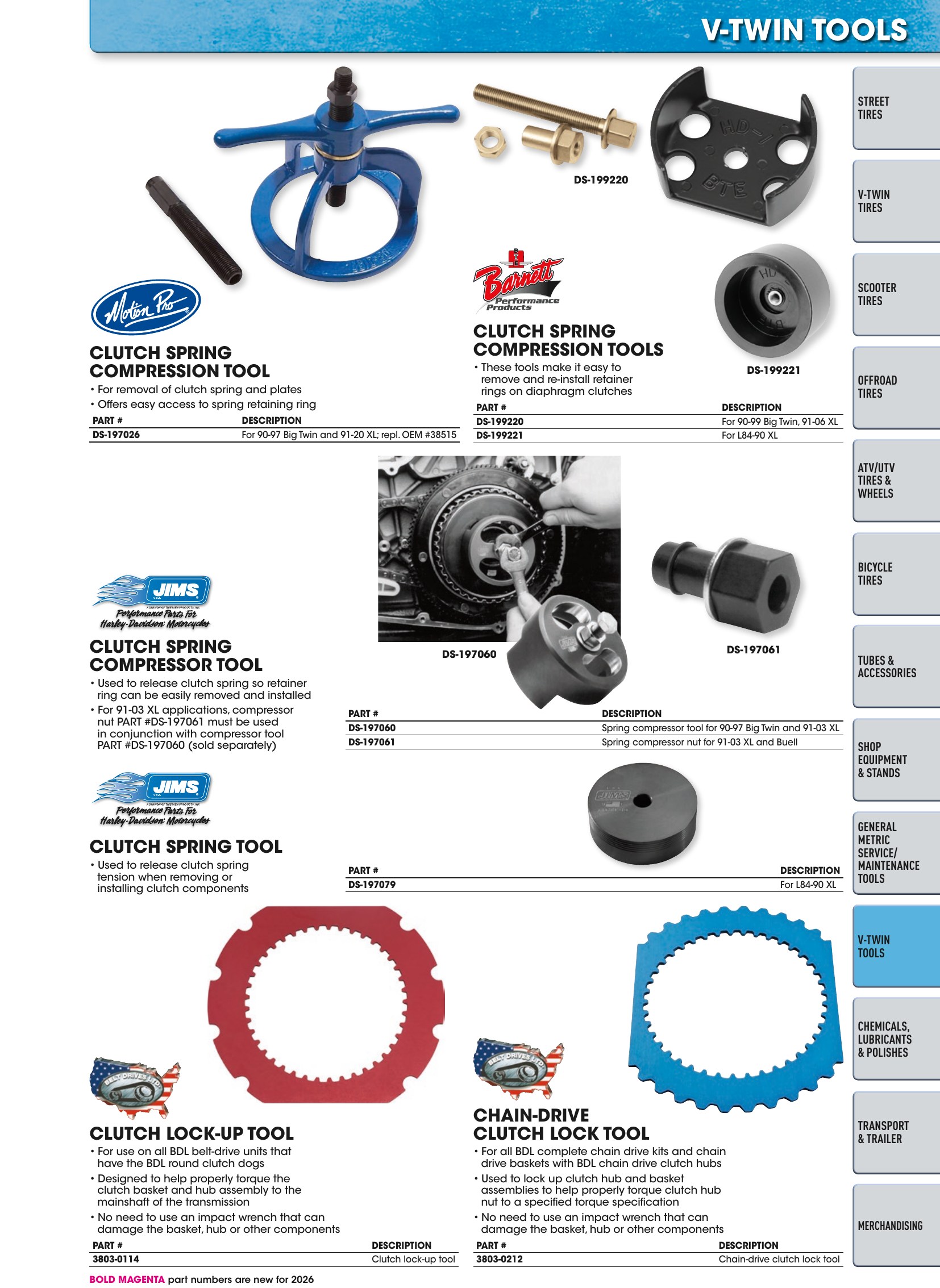 Tires, Tools & Chemicals, page 523