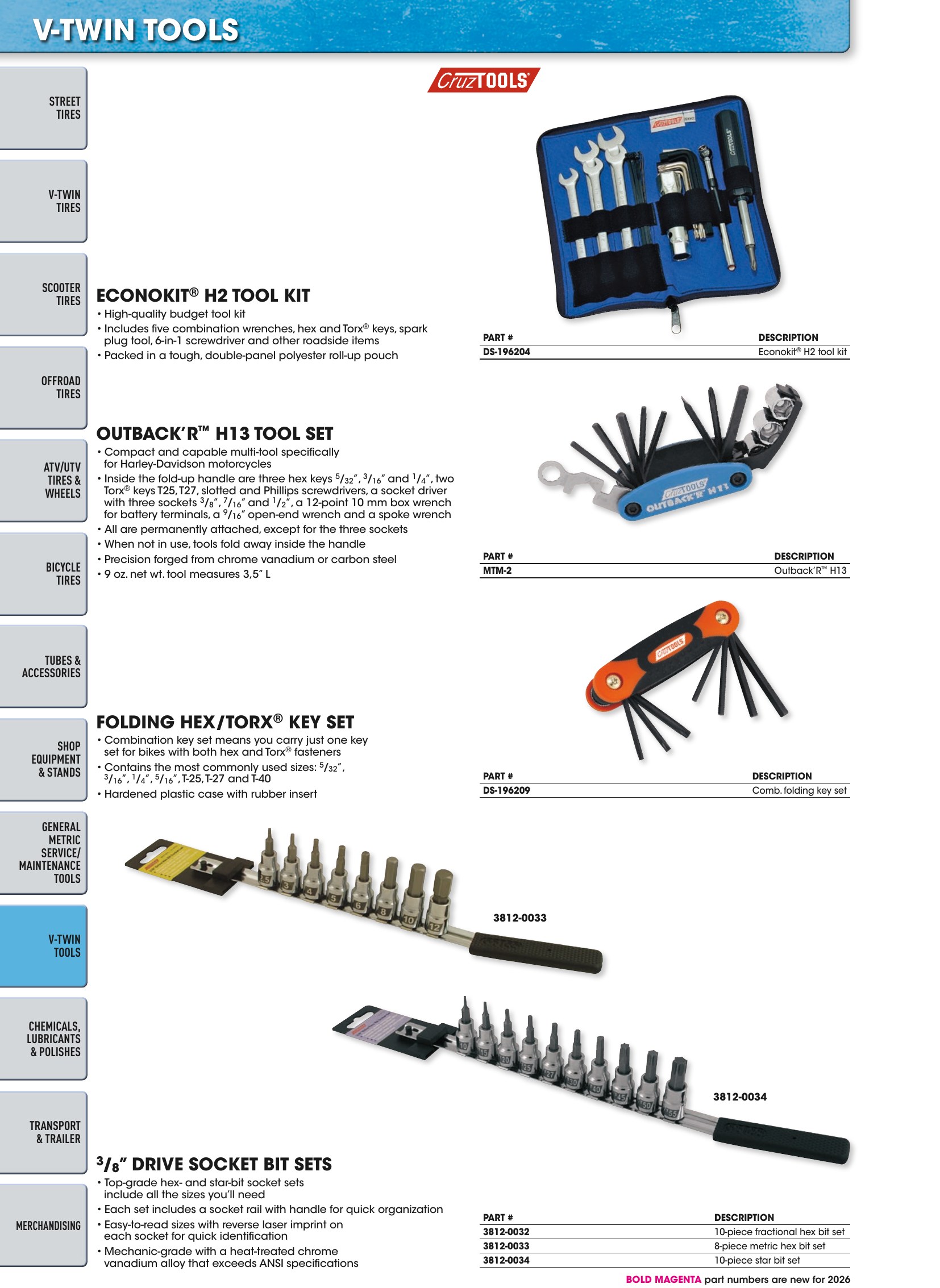 Tires, Tools & Chemicals, page 544