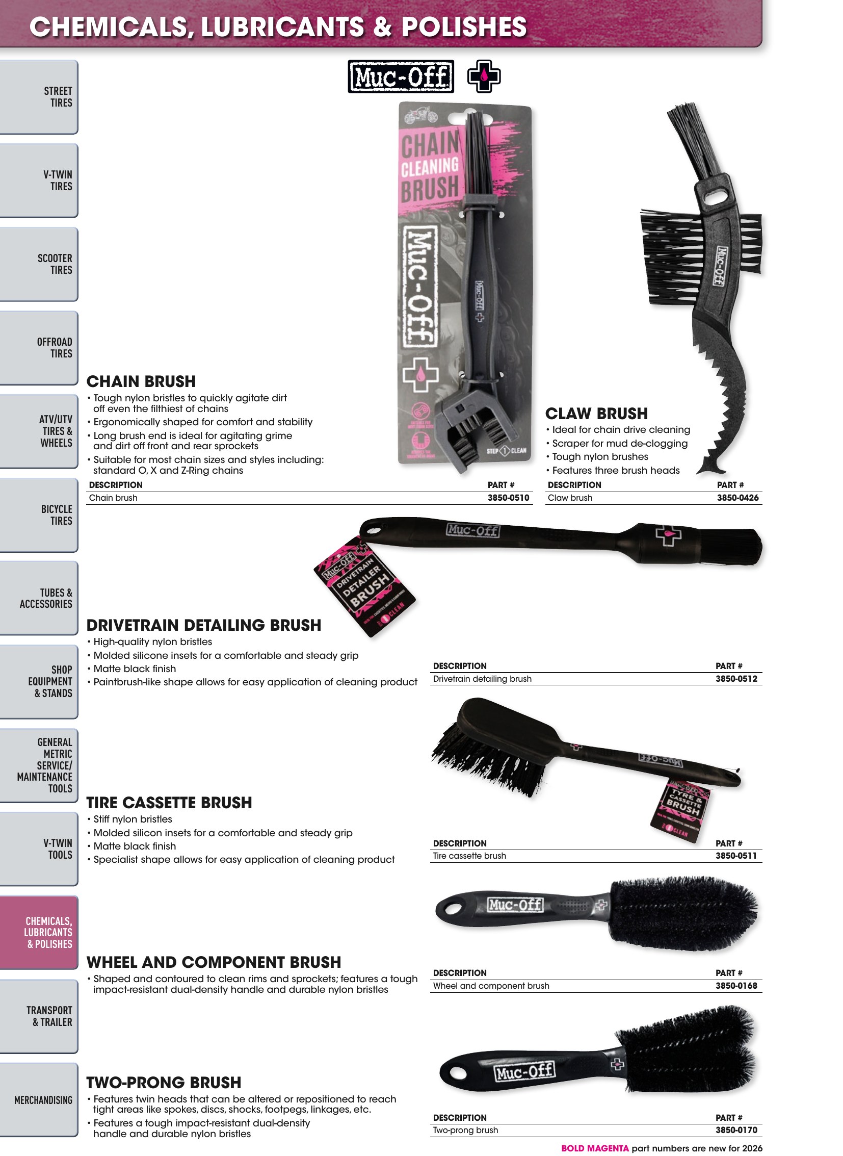 Tires, Tools & Chemicals, page 566