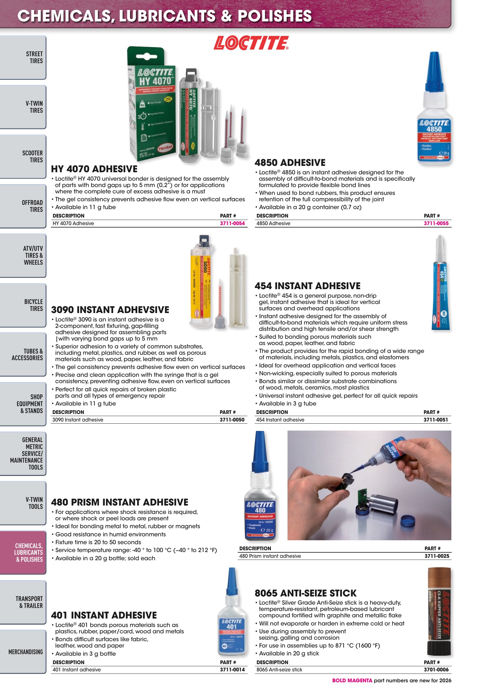 Tires, Tools & Chemicals, страница 582