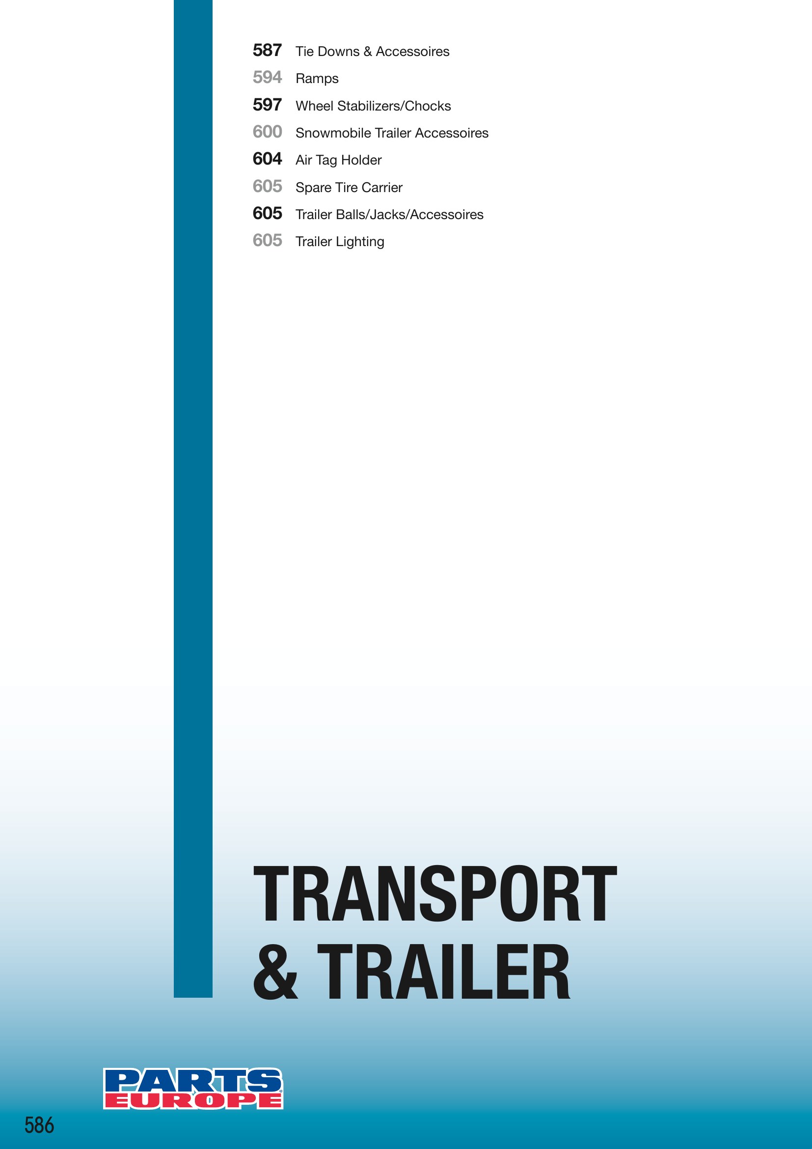 Tires, Tools & Chemicals, page 586