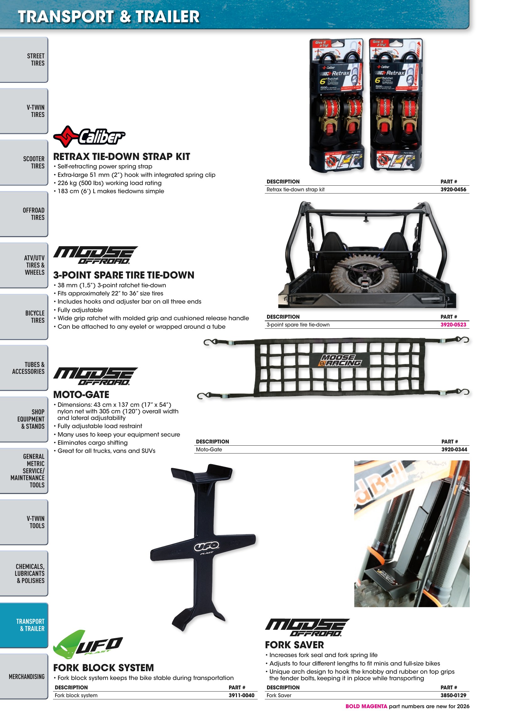Tires, Tools & Chemicals, page 592