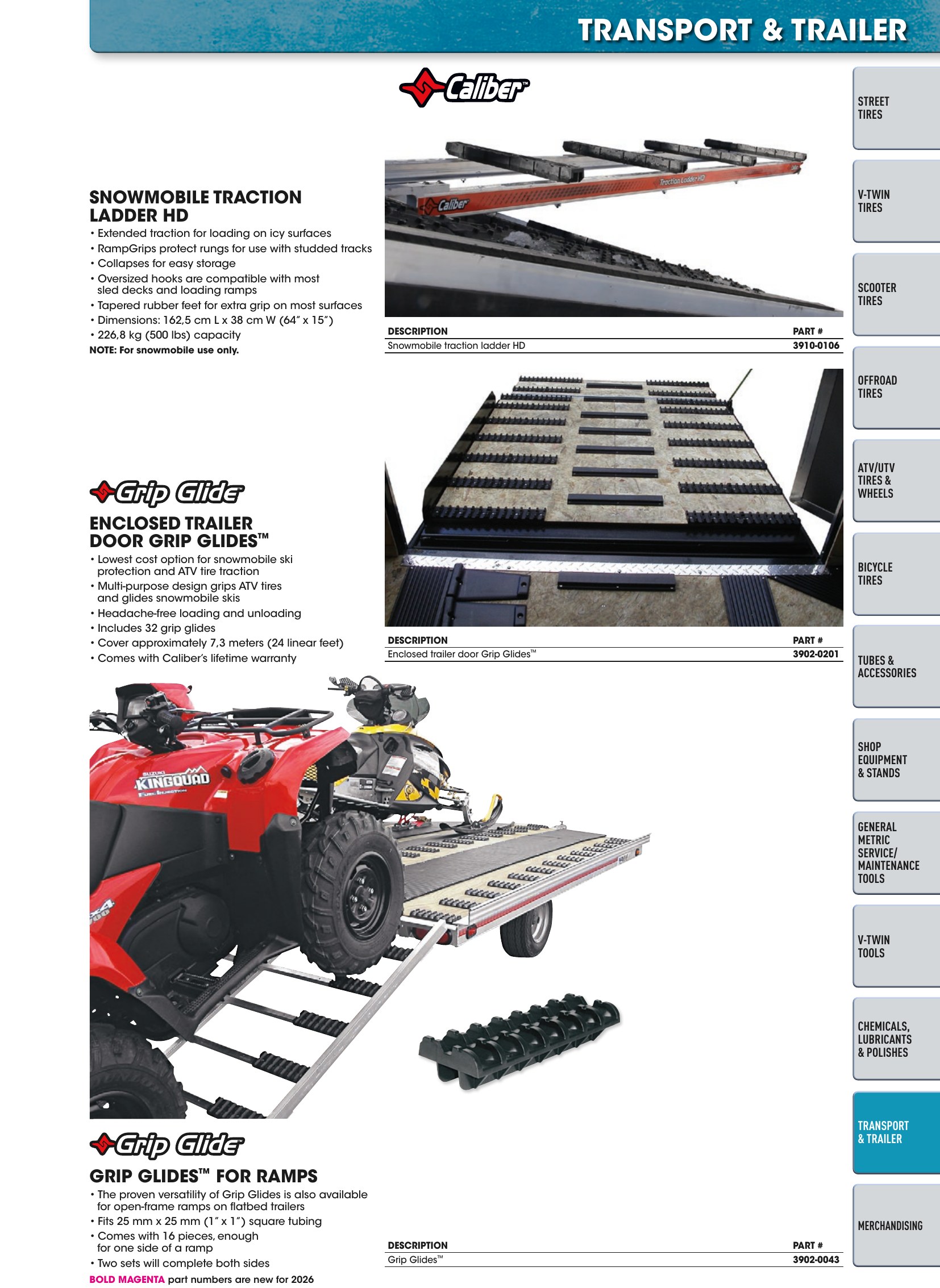 Tires, Tools & Chemicals, page 601