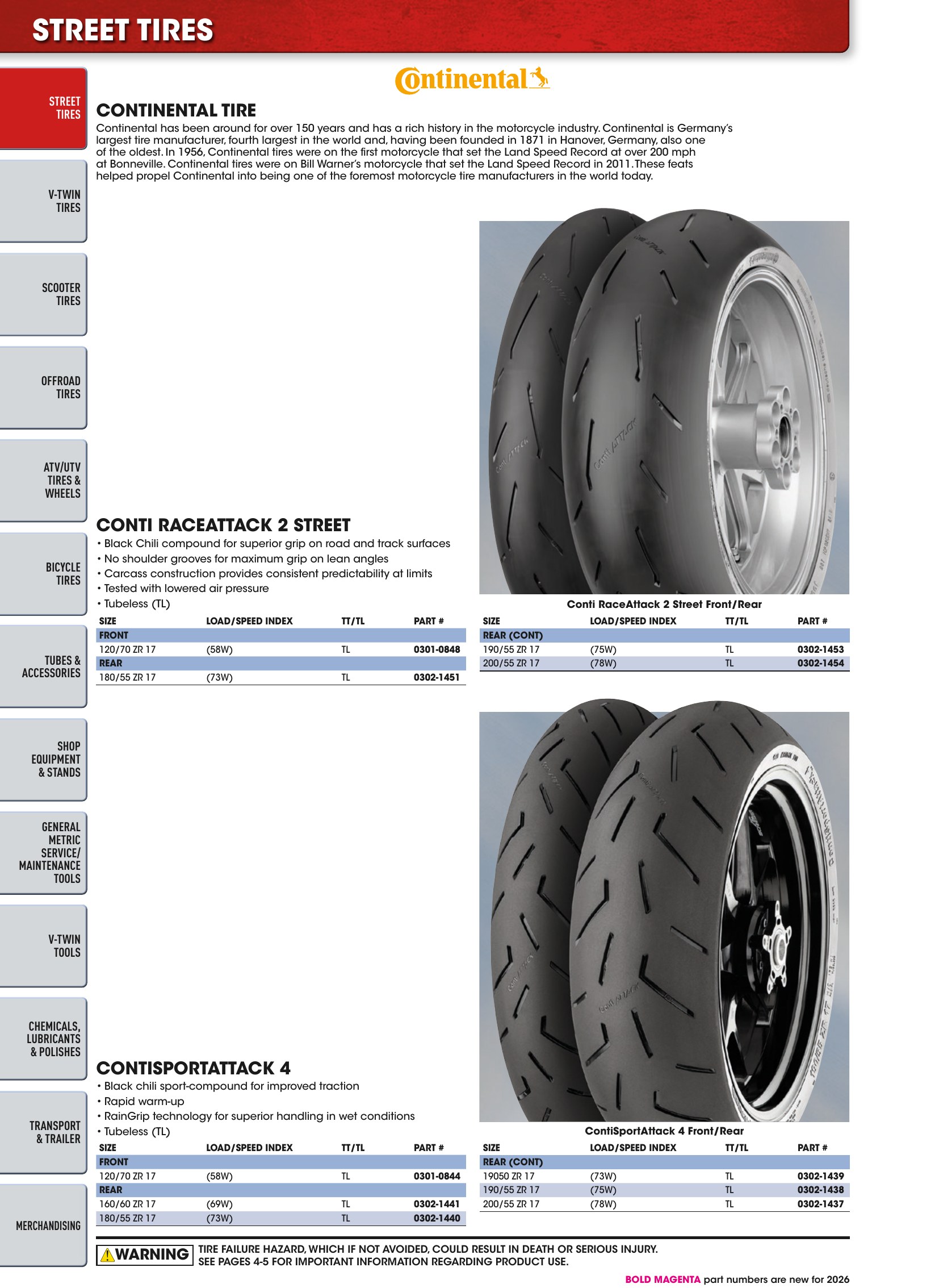 Tires, Tools & Chemicals, page 80