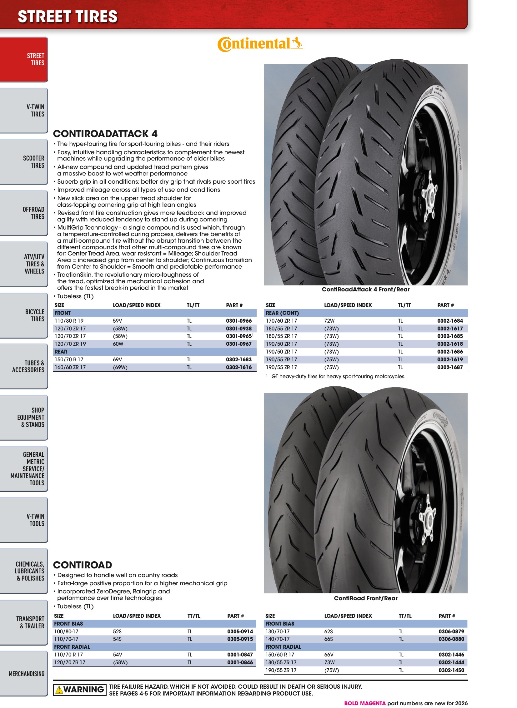 Tires, Tools & Chemicals, page 82