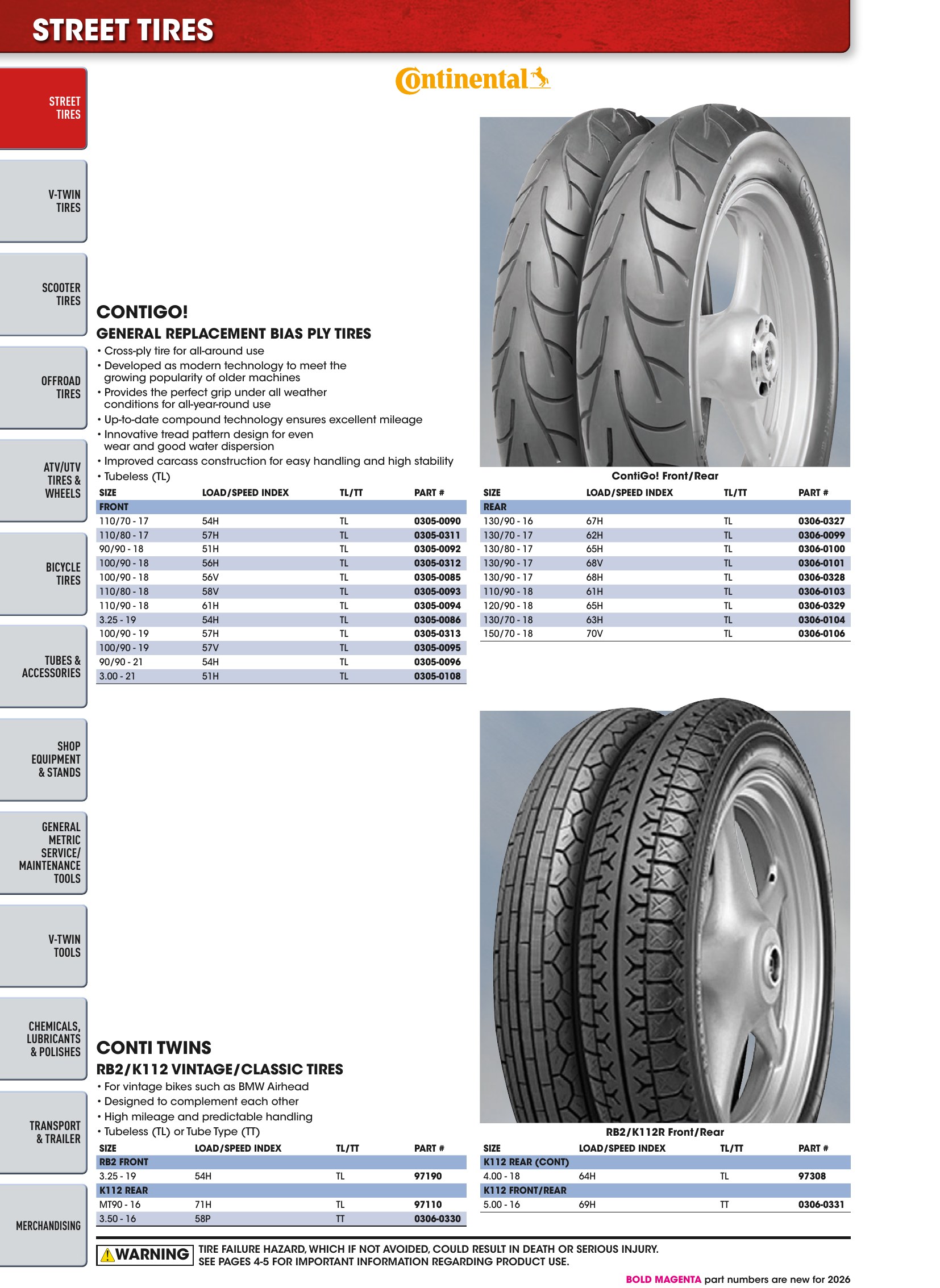 Tires, Tools & Chemicals, page 88