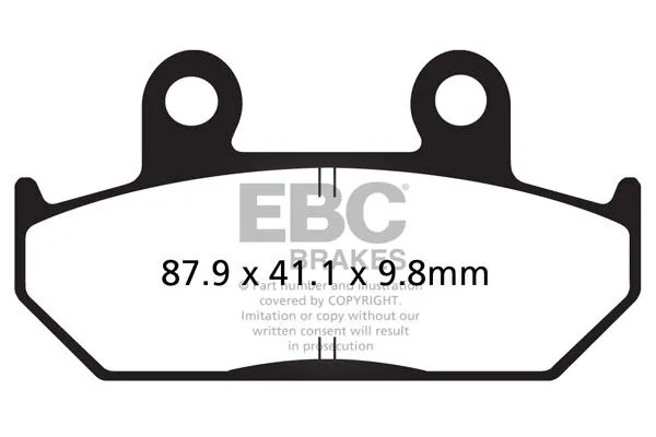 Vee Semi-Sintered Brake Pads