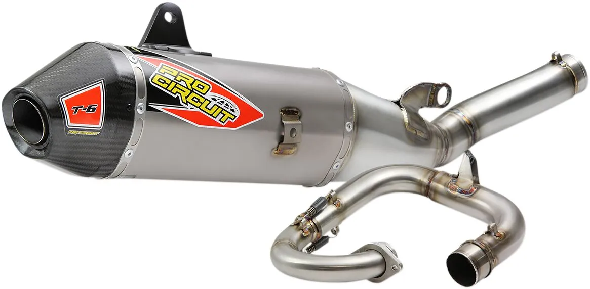 T-6 EURO EXHAUST SYSTEM SS/TI/CF