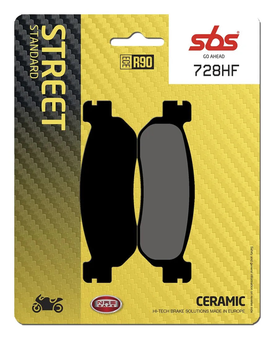 HF Street Ceramic Organic Brake Pads