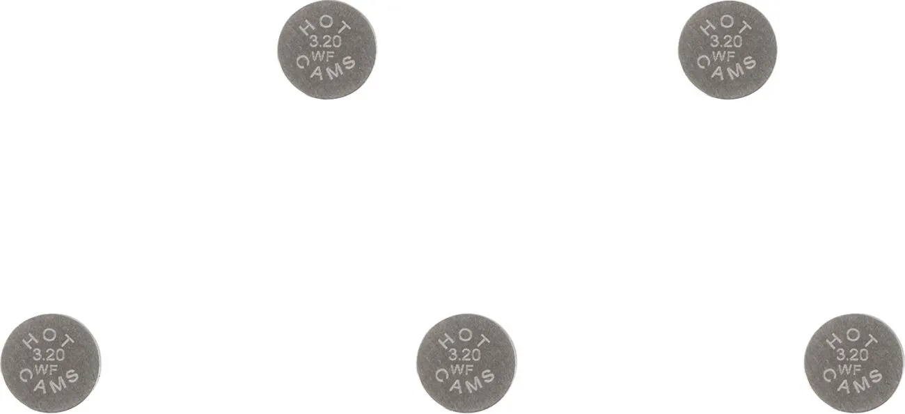 Replacement Valve Shims