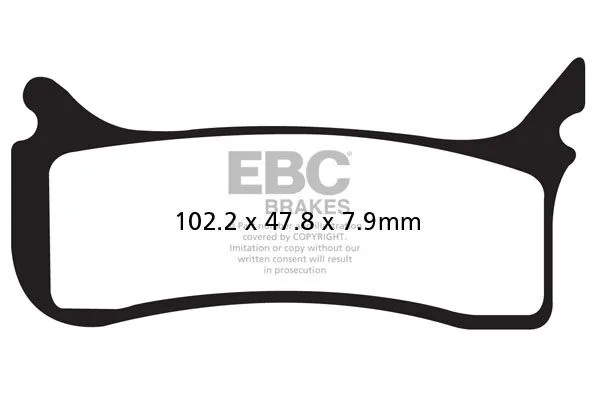 EPFA Series Extreme Pro Sindered Brake Pads