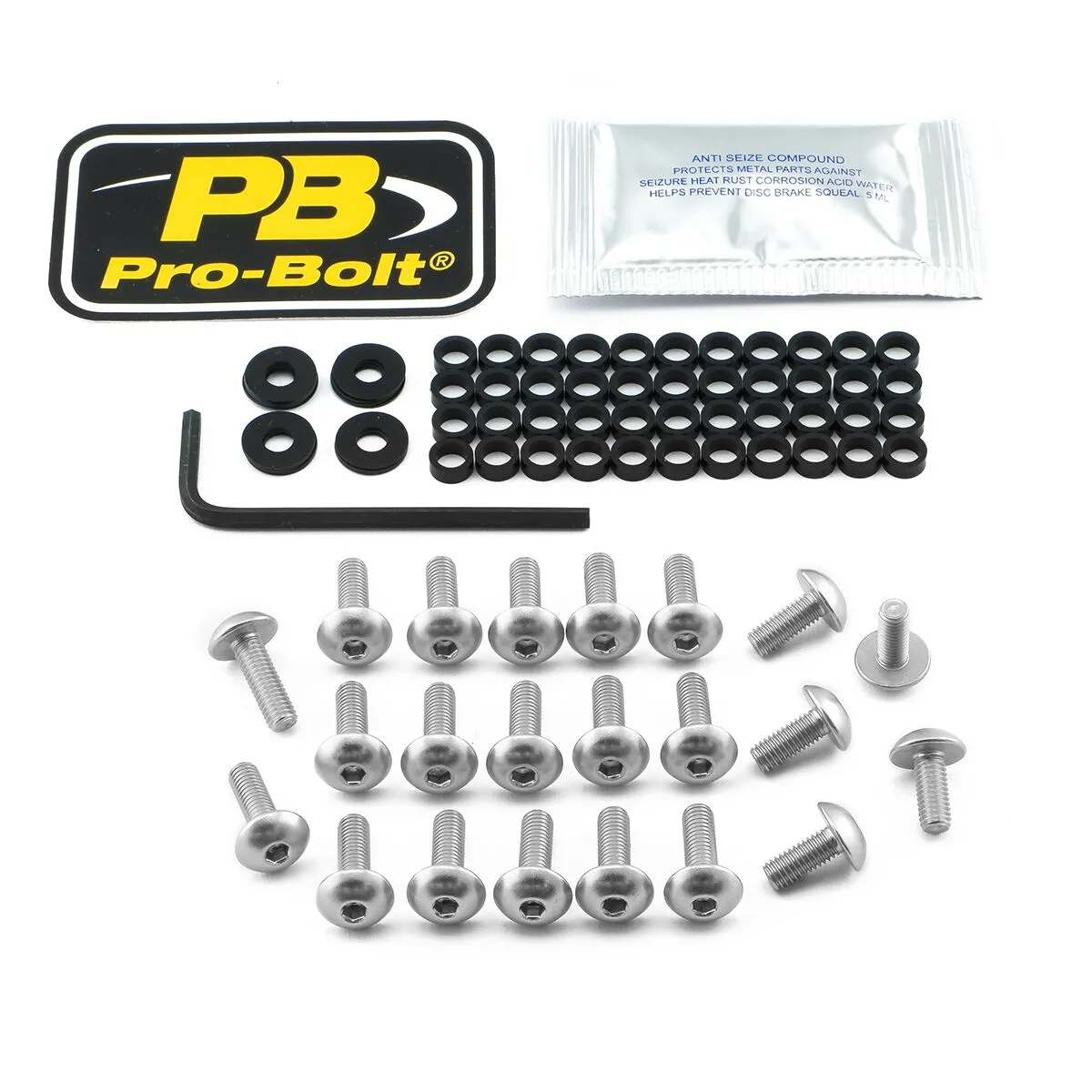 Aluminium Fairing Bolt Kit for KTM