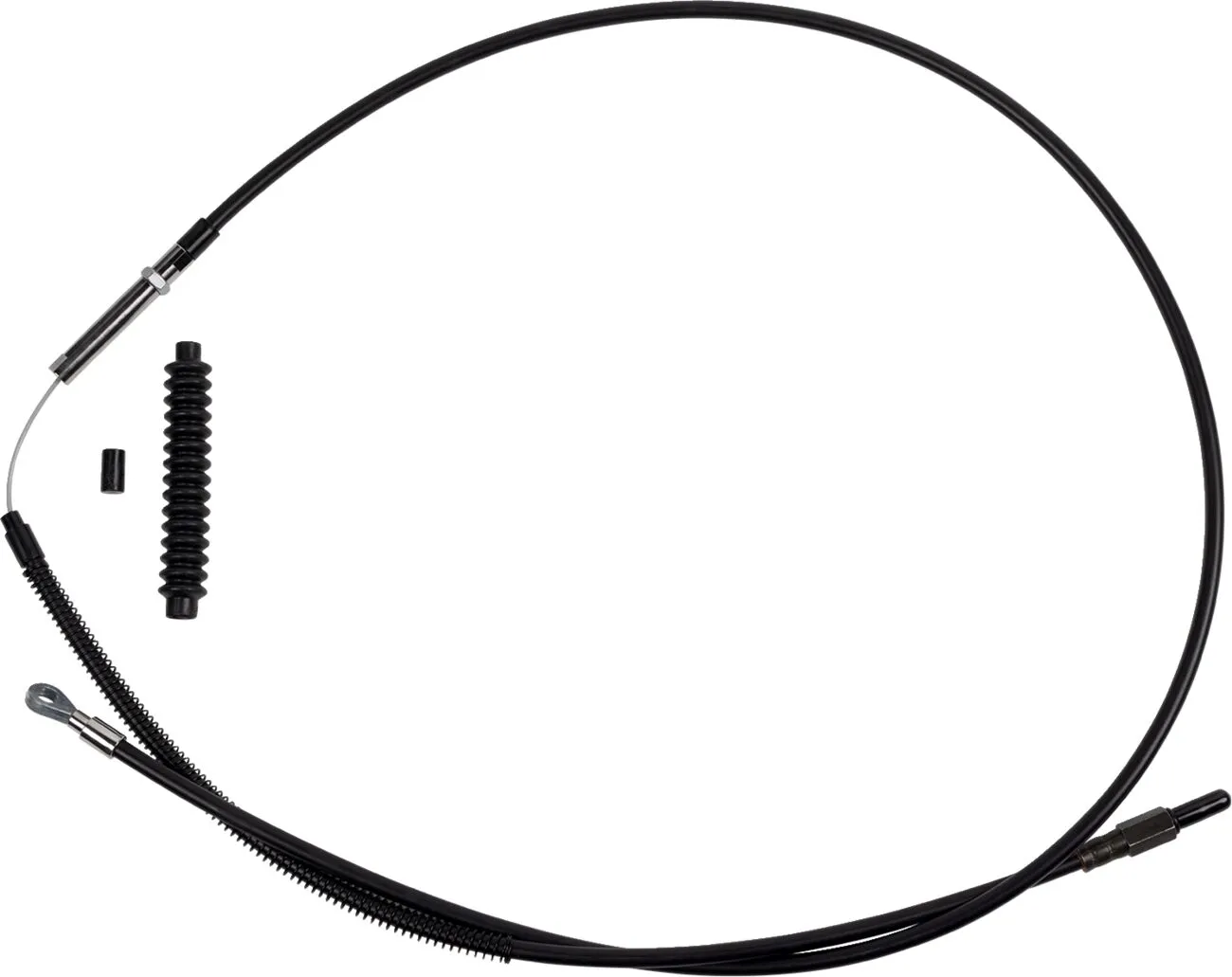 High-Efficiency Black Vinyl Clutch Cable
