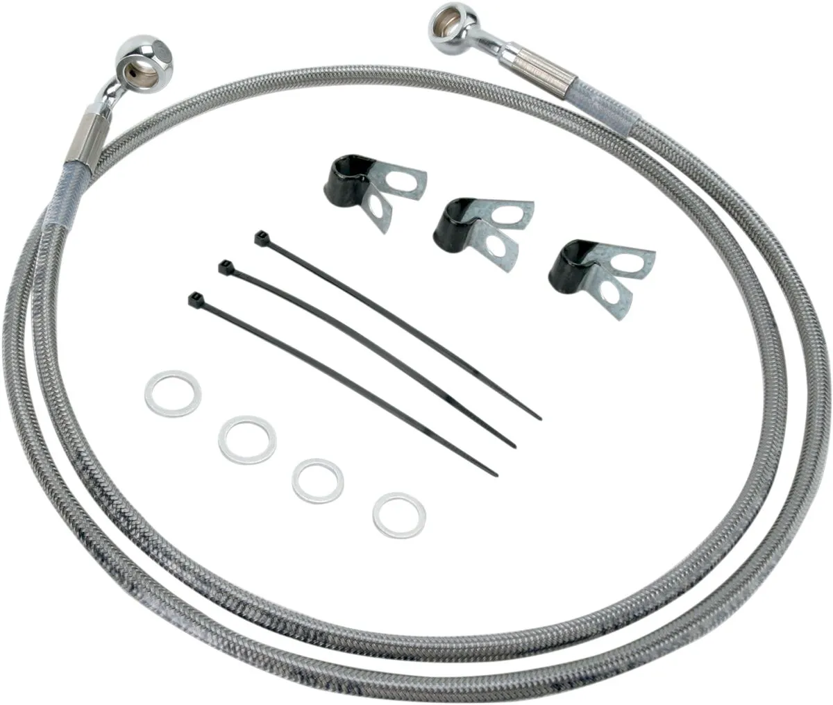 Extended Length Stainless Steel Brake Line Kit