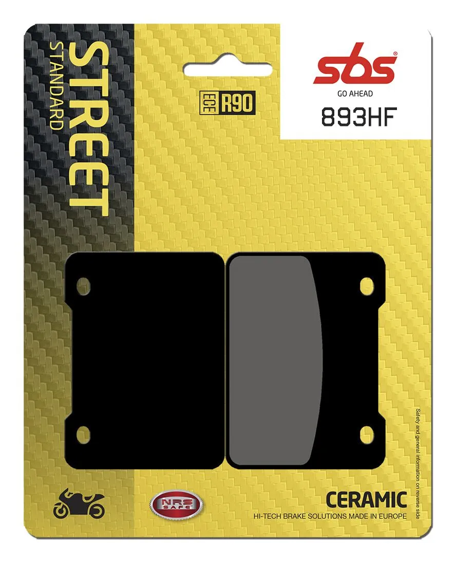 HF Street Ceramic Organic Brake Pads