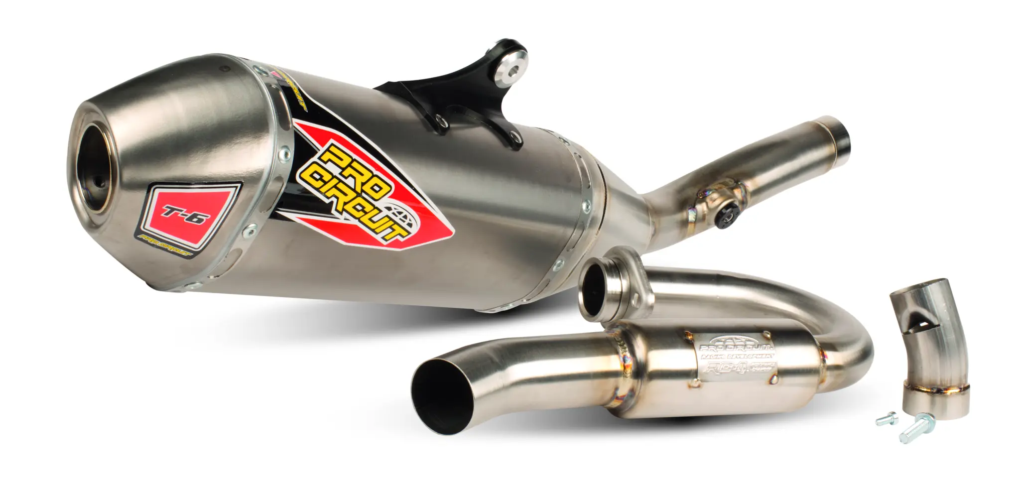 T-6 BC STAINLESS STEEL TITANIUM EXHAUST SYSTEM