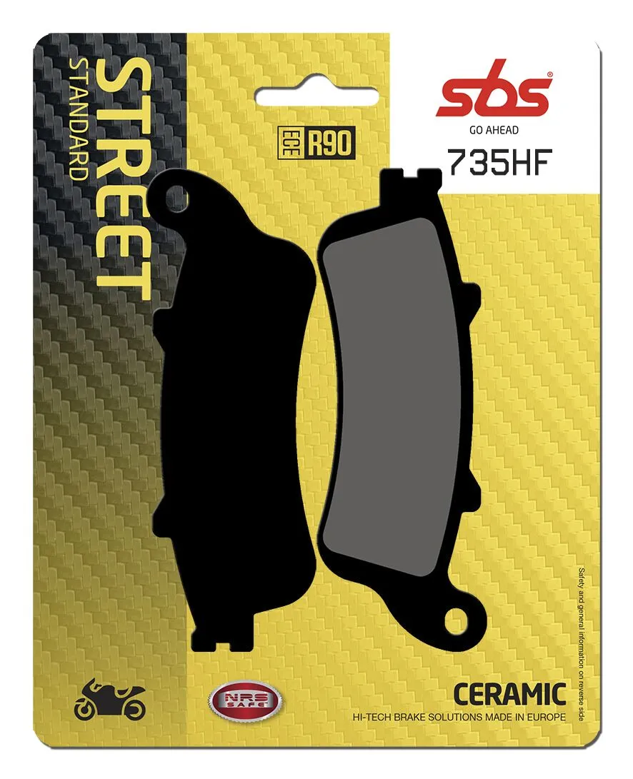 HF Street Ceramic Organic спирачни накладки