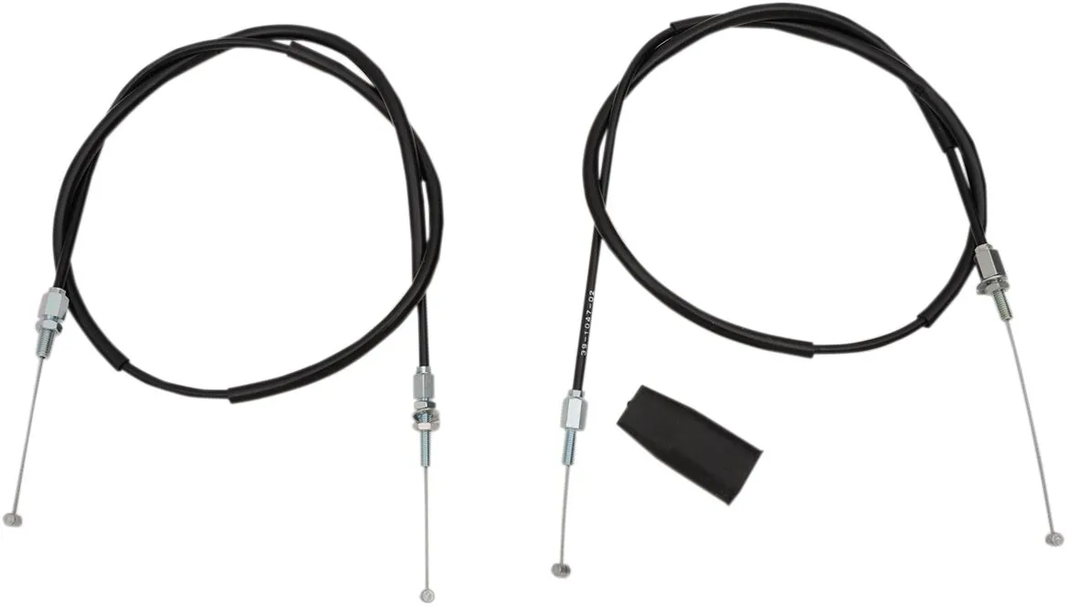 Black Vinyl Throttle Cable
