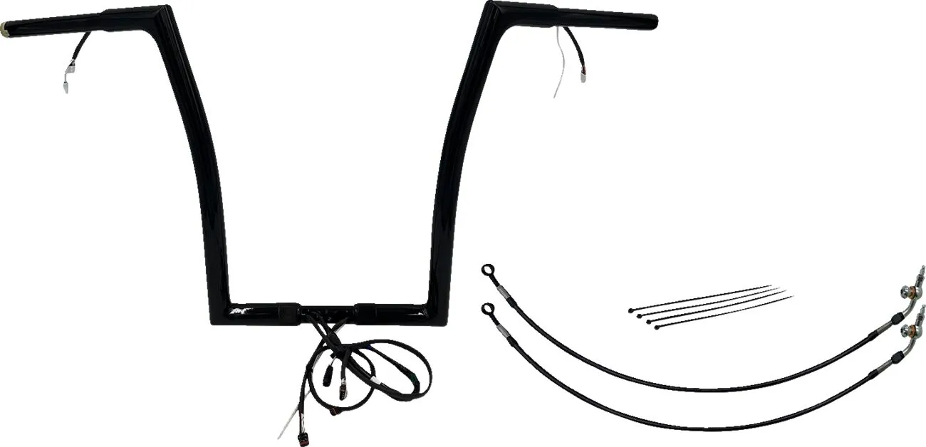 EZ Install Wired 1-1/4" Flat Top Handlebar Kit