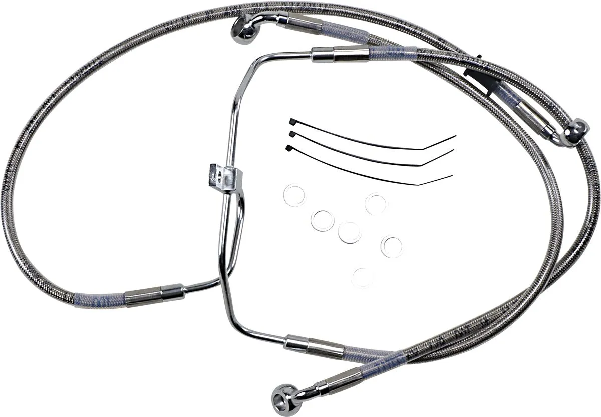 Extended Length Stainless Steel Brake Line Kit