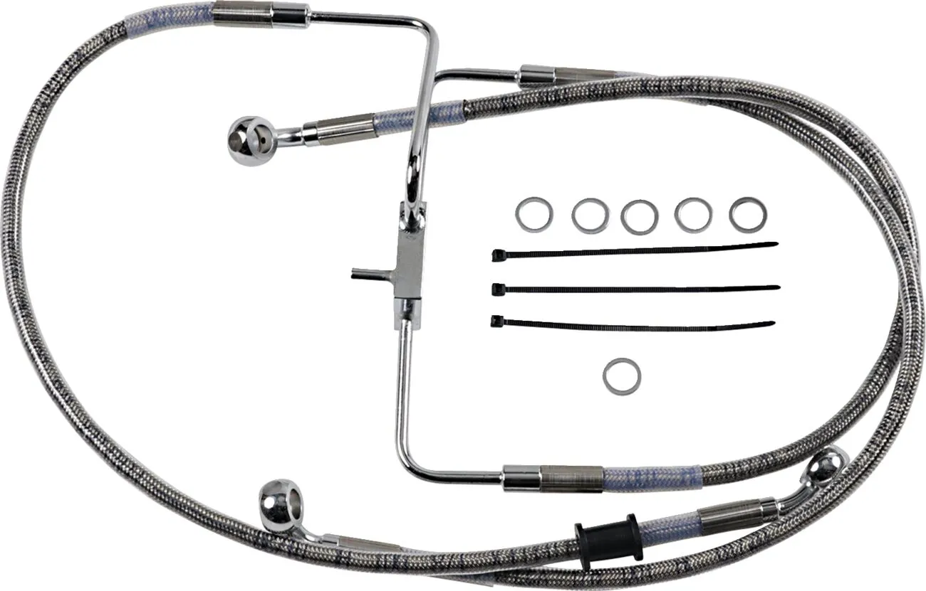 Extended Length Stainless Steel Brake Line