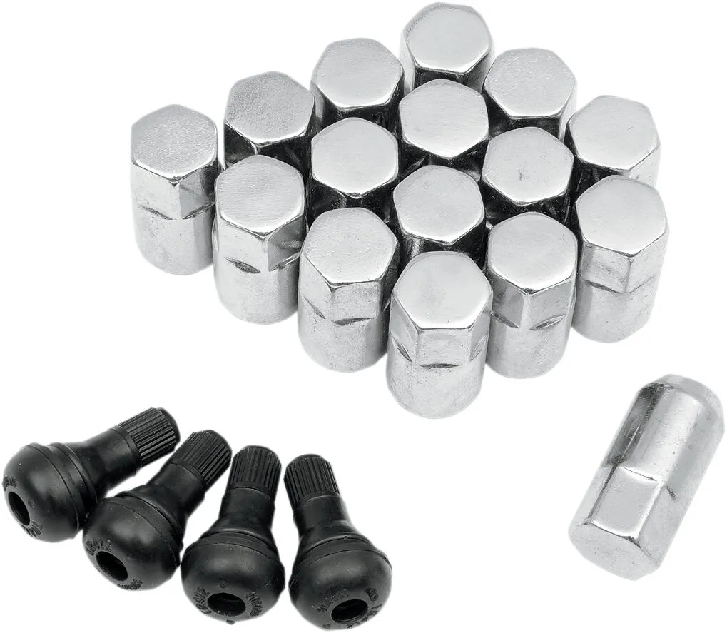 Replacement ATV/UTV Wheel Lug Nuts with Valve Stems