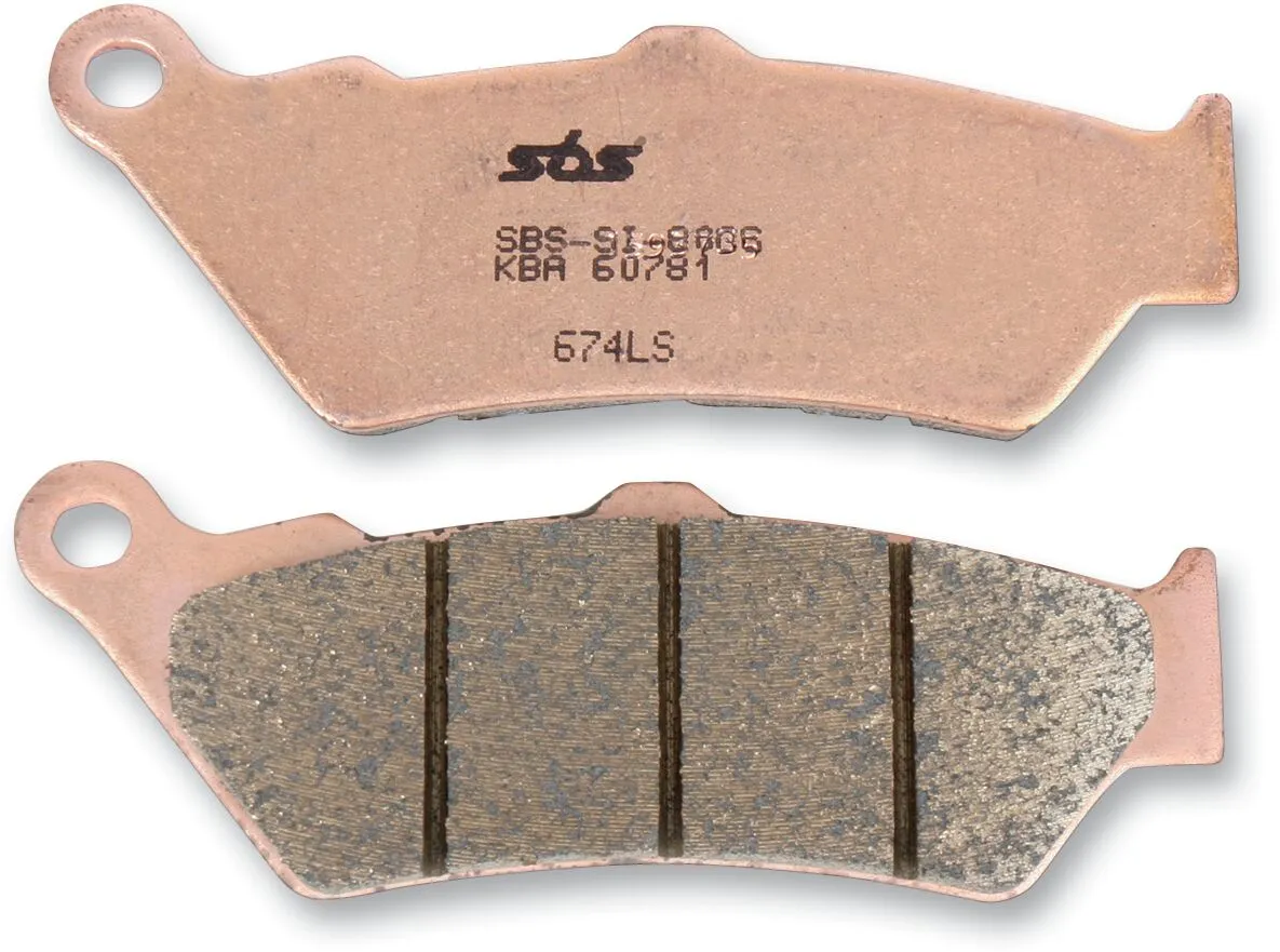 LS Street Excel Sintered задни спирачни накладки